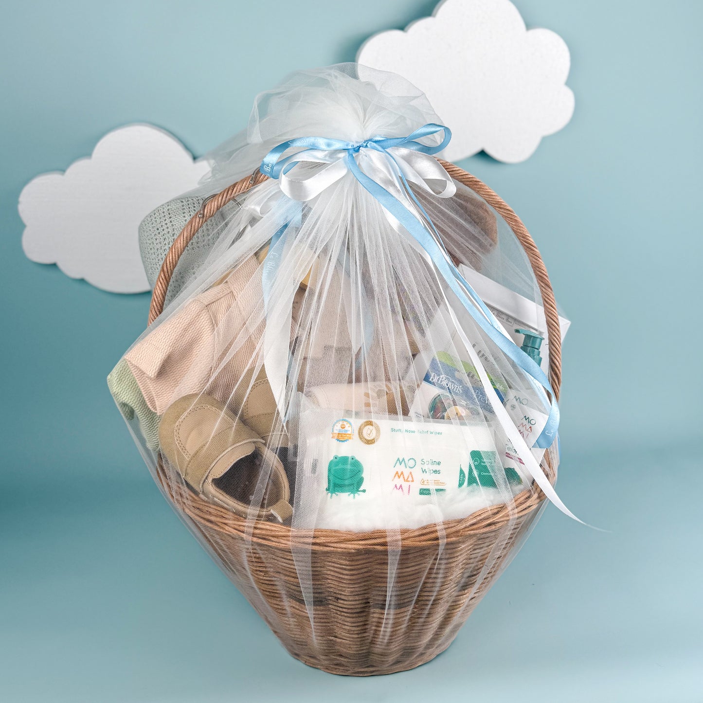 Blue Haven Baby Basket
