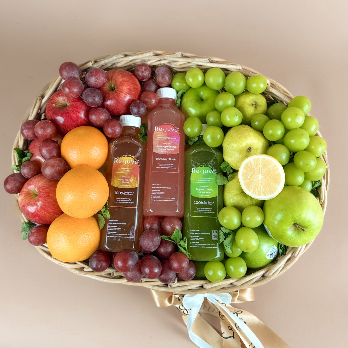 Triple Juice Classic Rattan Box