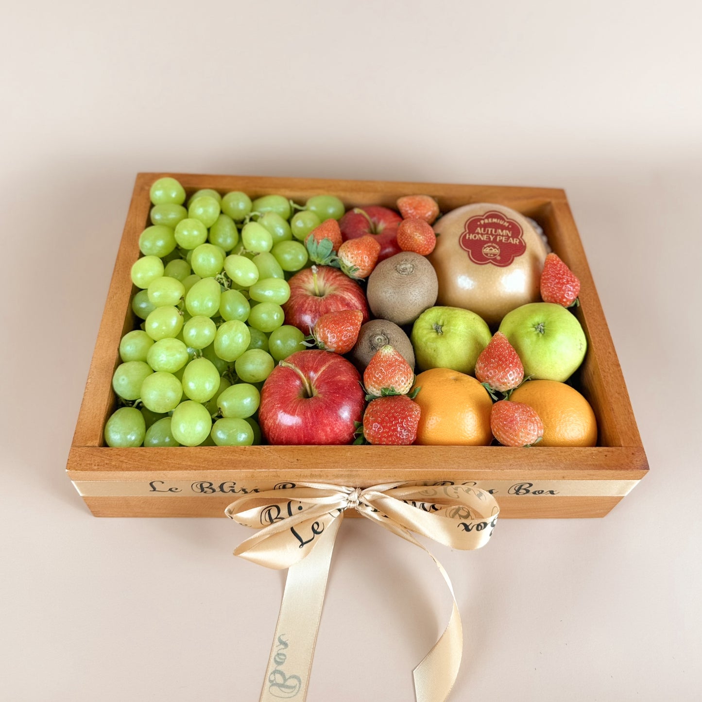Golden Vale Wooden Fruit Box