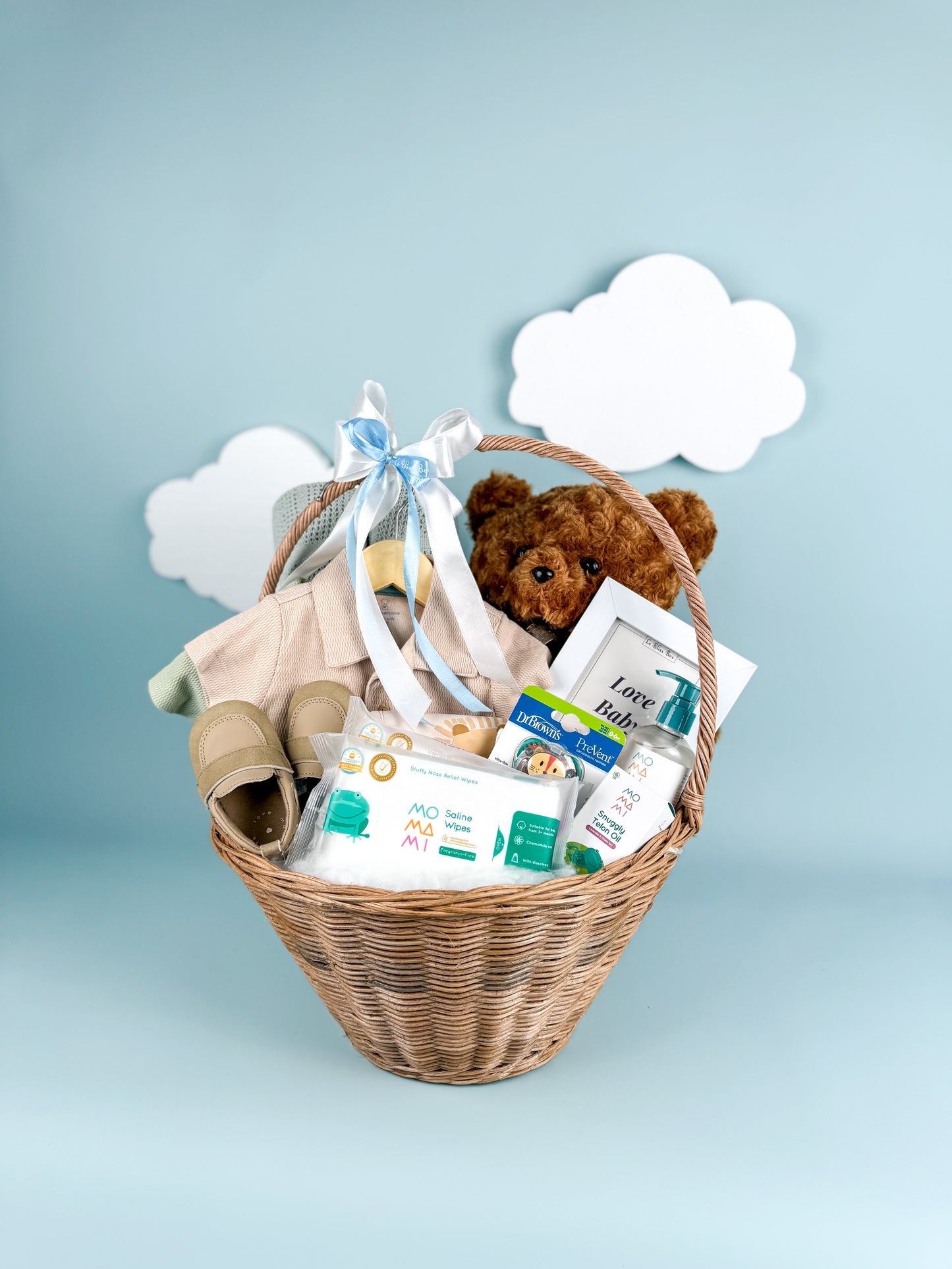Blue Haven Baby Basket