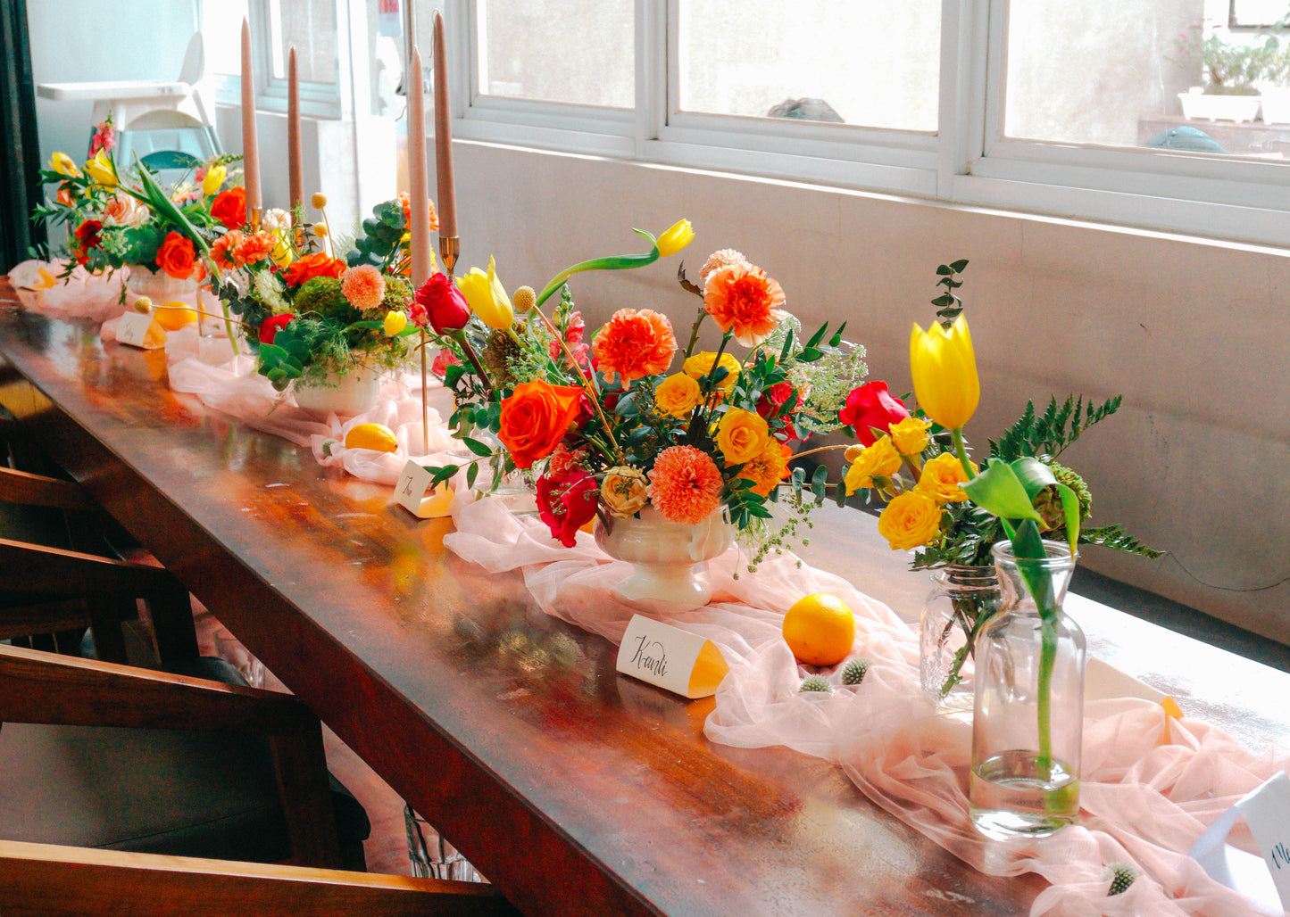 Spring Sunday Brunch Table Decor