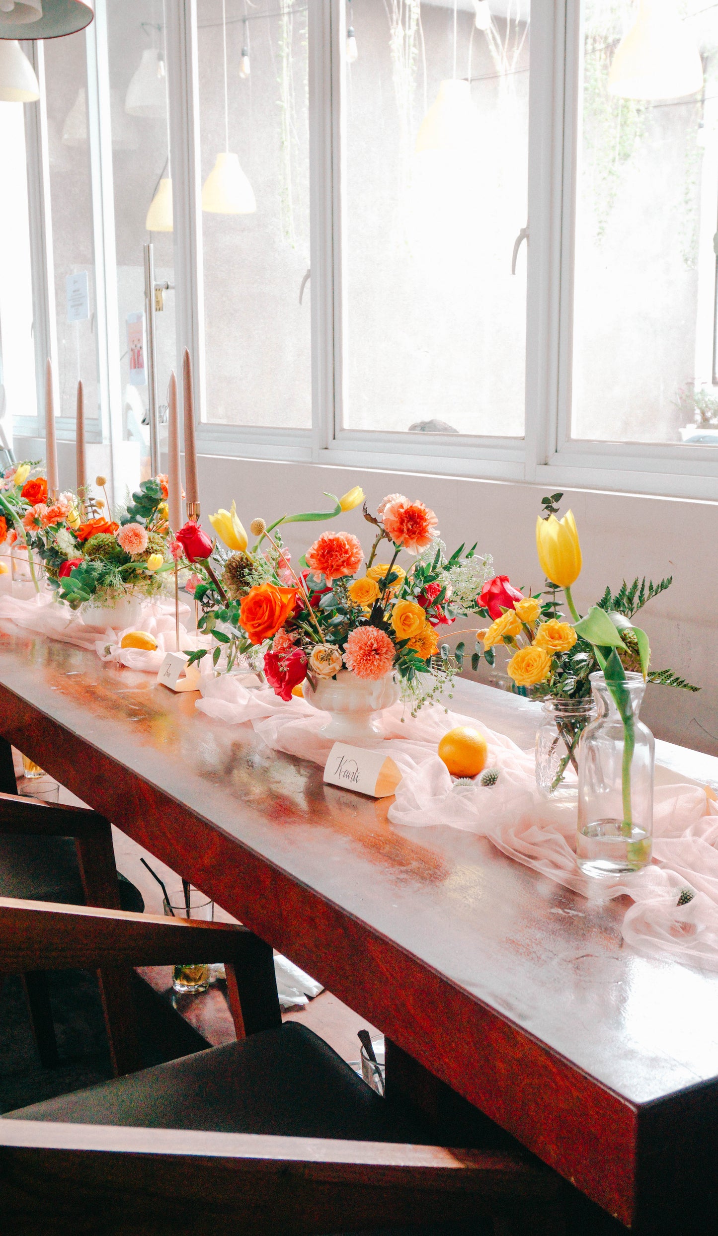 Spring Sunday Brunch Table Decor