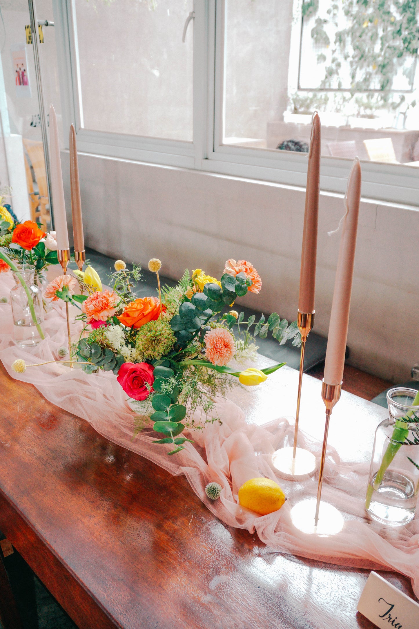 Spring Sunday Brunch Table Decor