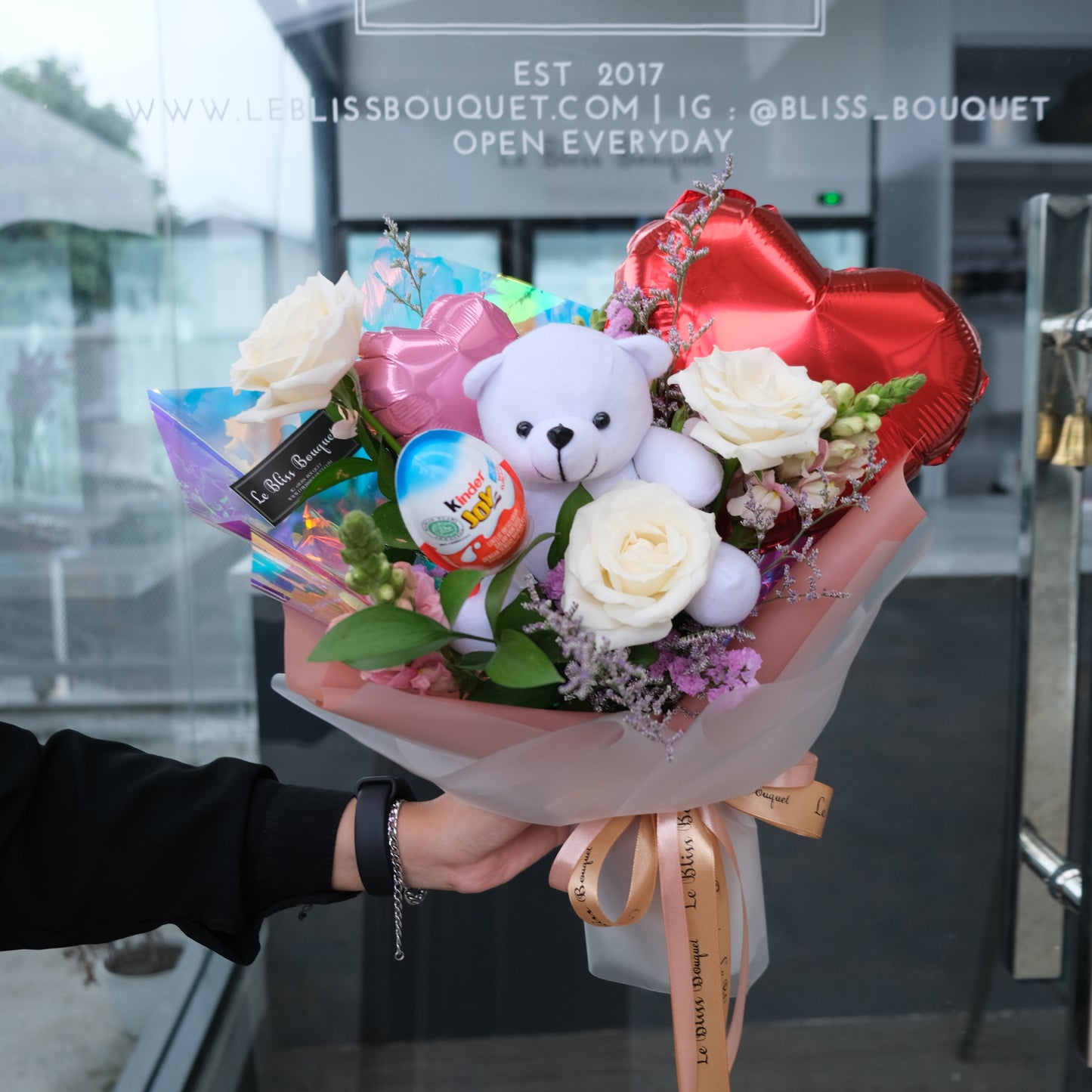 Teddy Joy Treat Bouquet