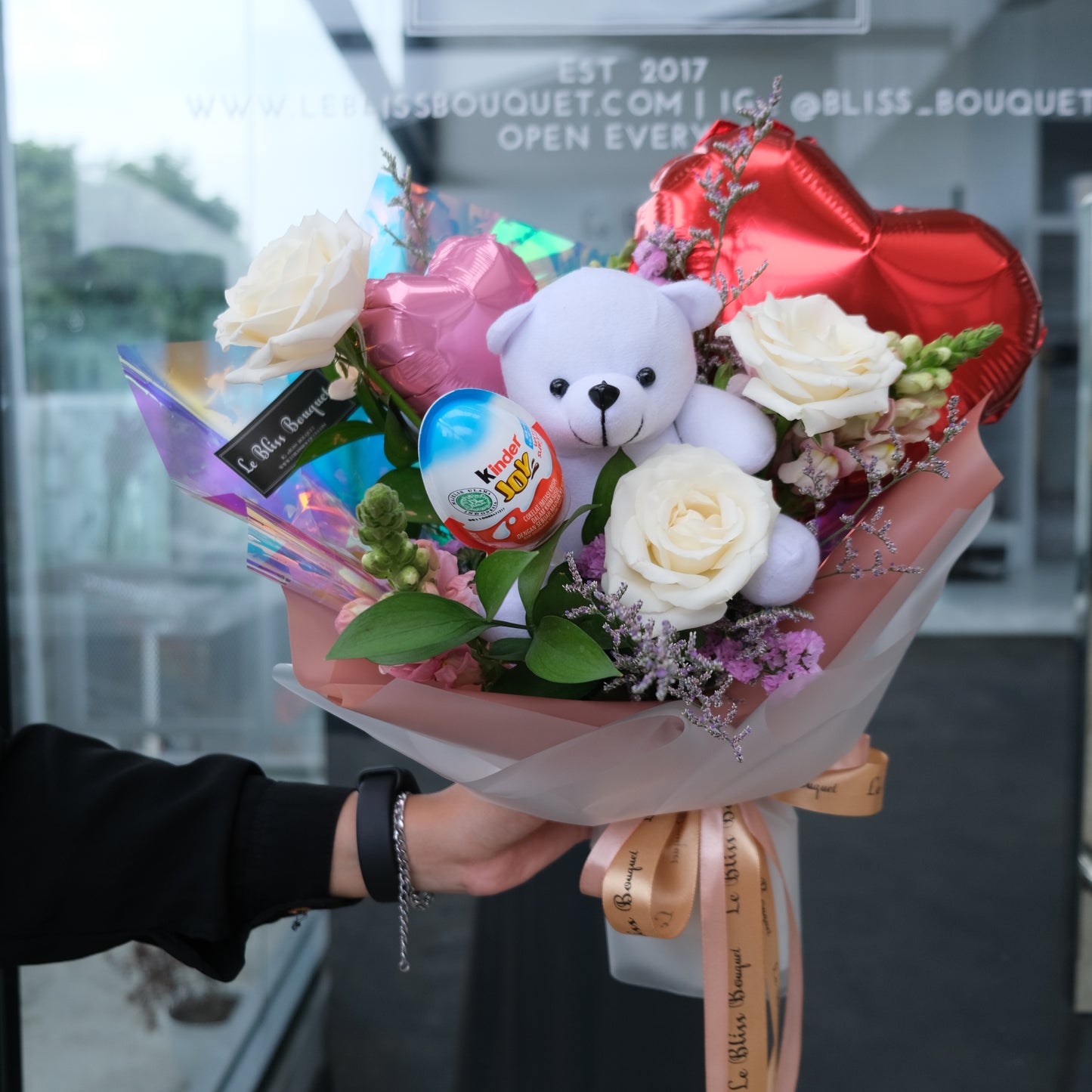 Teddy Joy Treat Bouquet