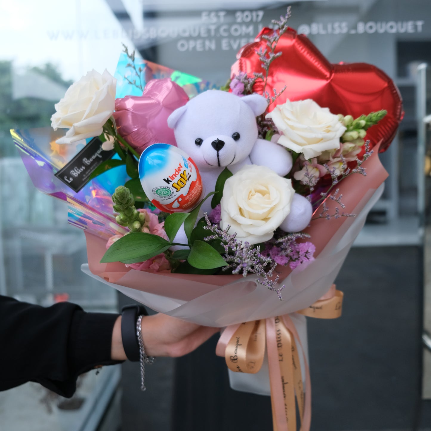 Teddy Joy Treat Bouquet