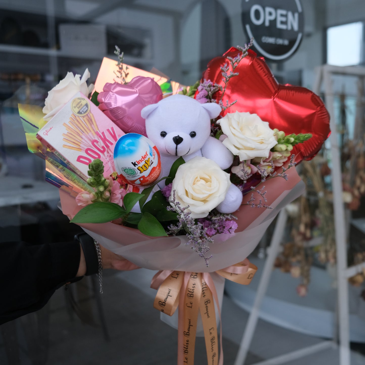 Teddy Joy Treat Bouquet