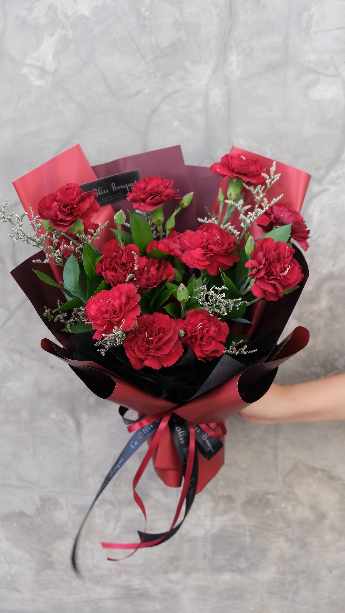 Red Carnation Spray Nationwide Bouquet