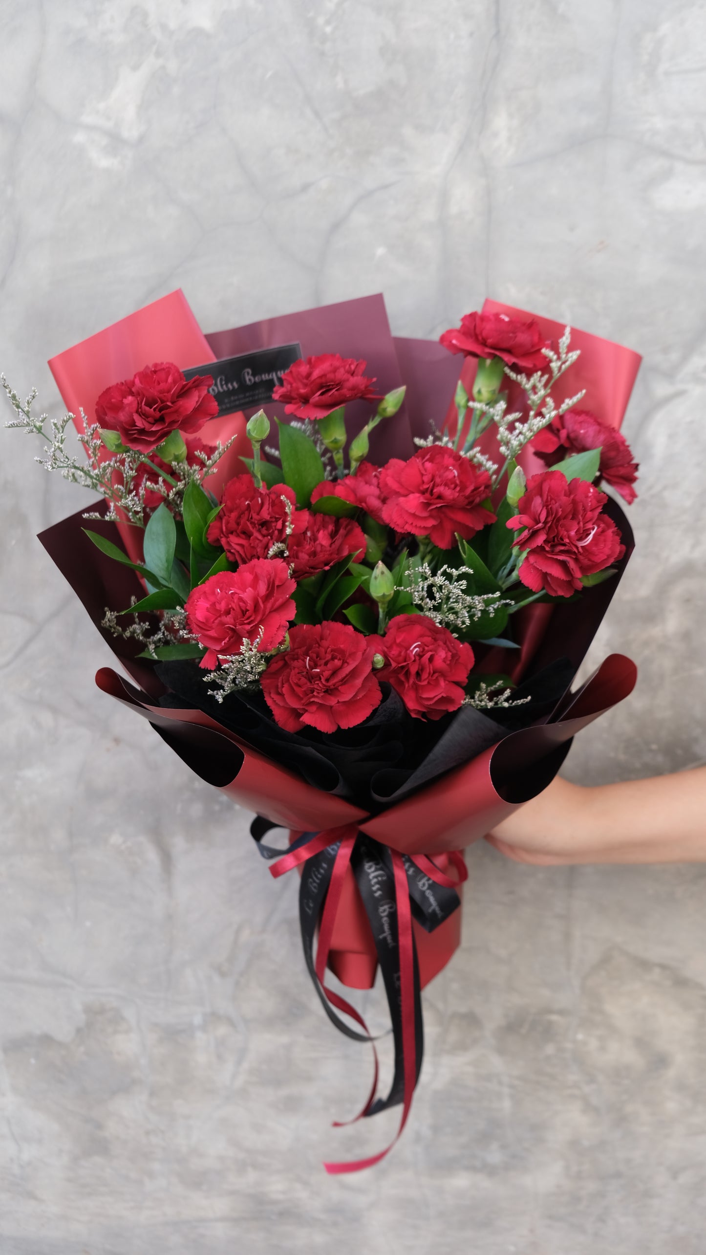 Red Carnation Spray Nationwide Bouquet