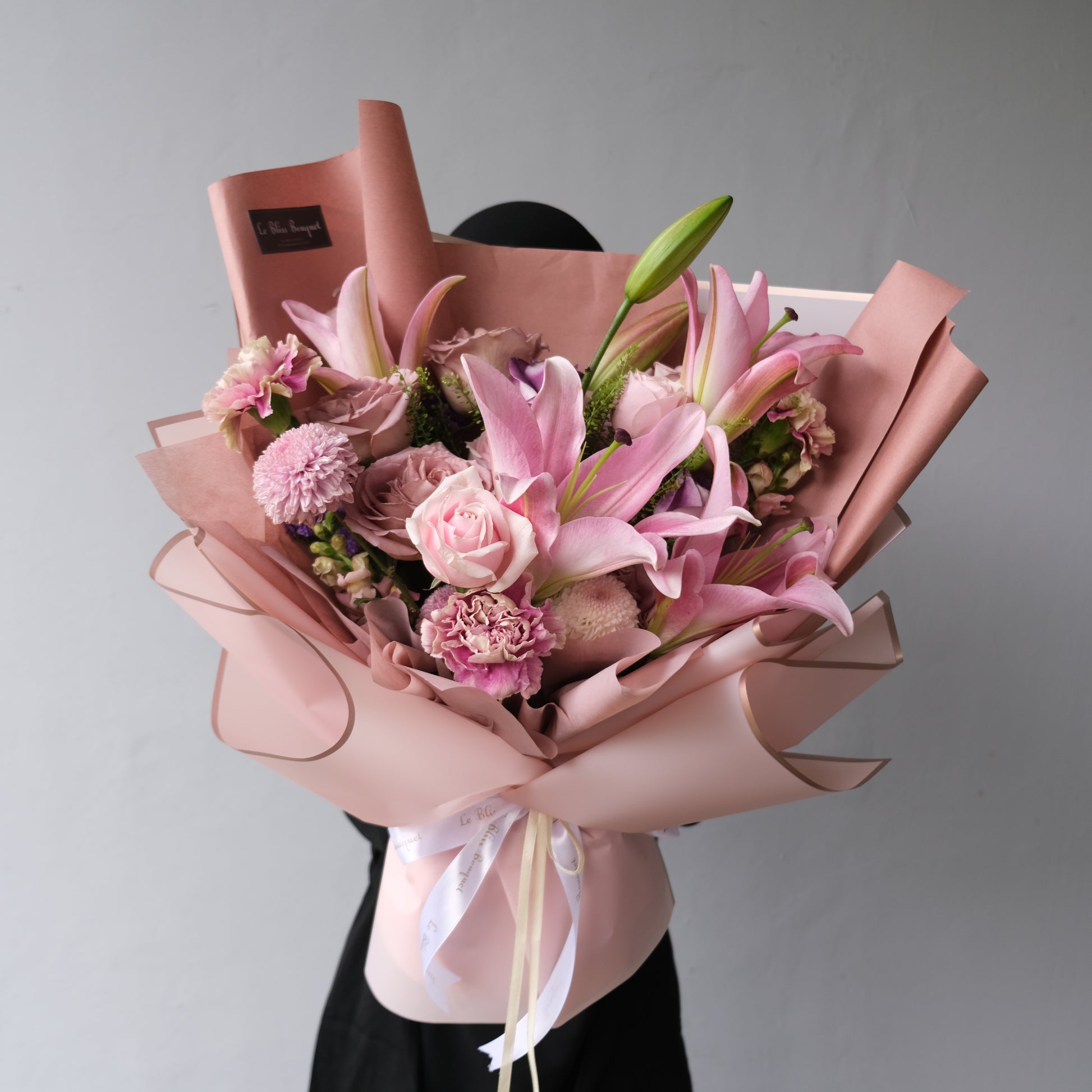 Sweet Fragrant Begonia L Bouquet - Le Bliss Bouquet