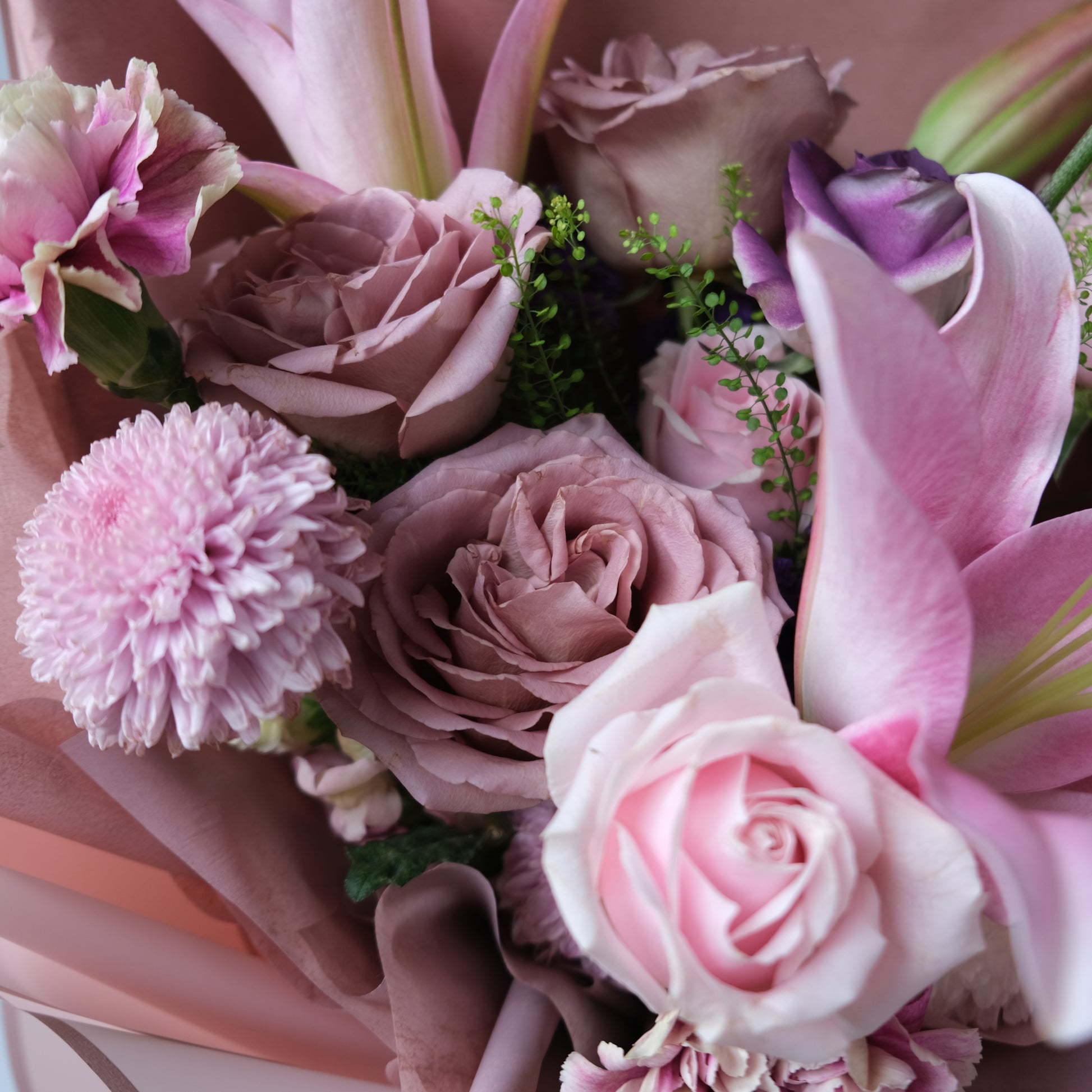 Sweet Fragrant Begonia L Bouquet - Le Bliss Bouquet