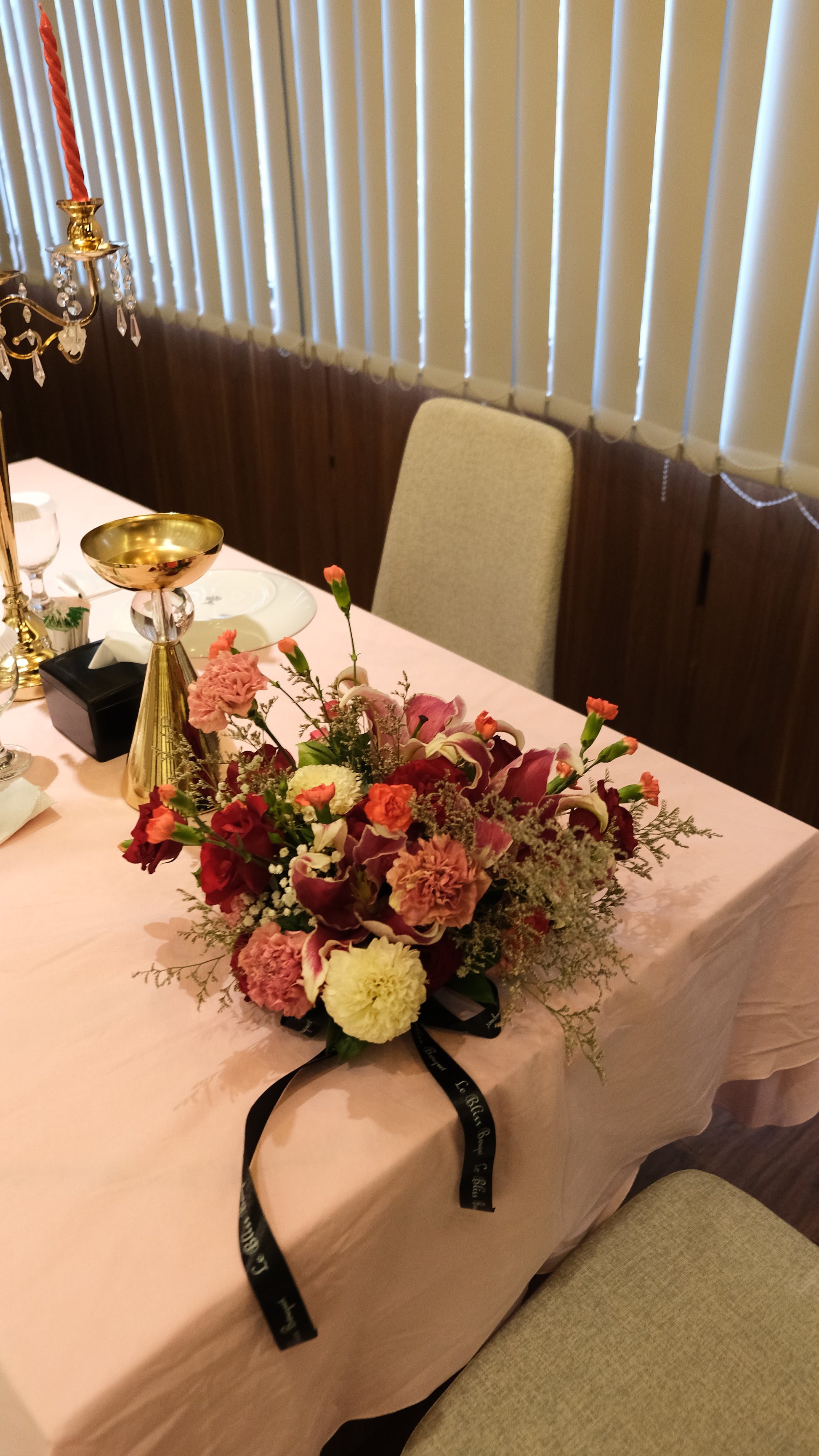 Fresh Flower Table Decor Jakarta