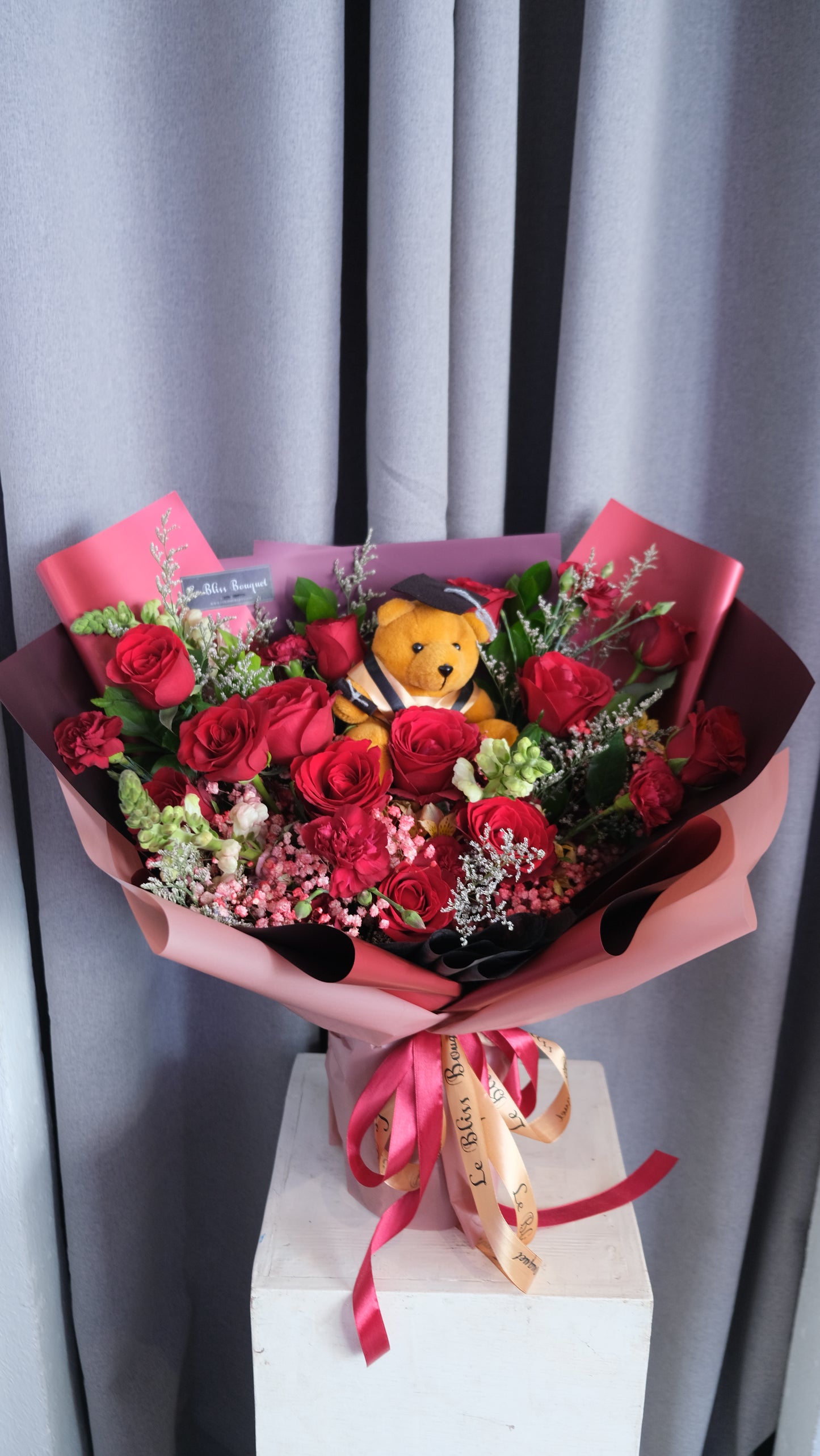 Red Graduation Bouquet