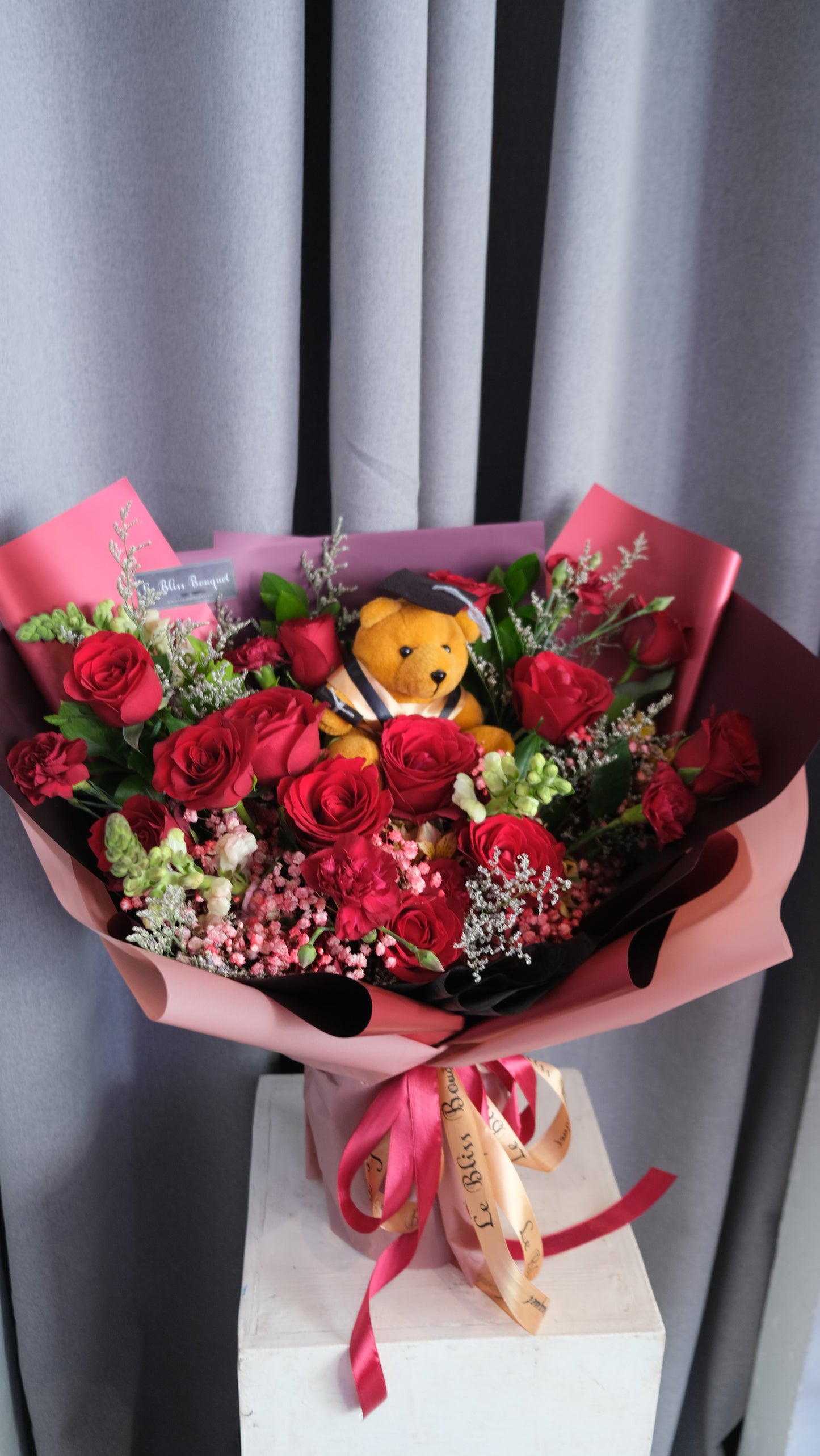 Red Graduation Bouquet