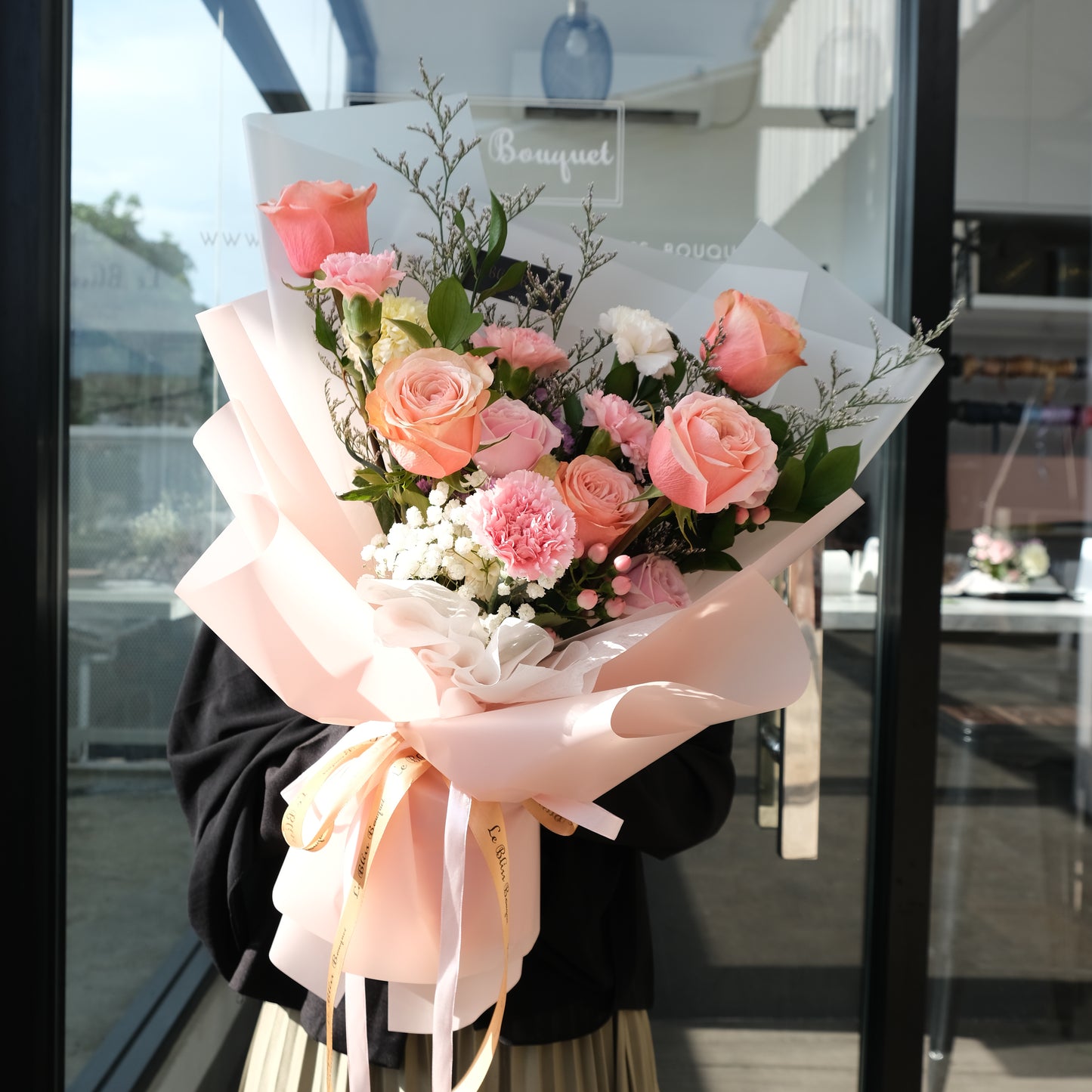 Kahala Pink Peach Bouquet