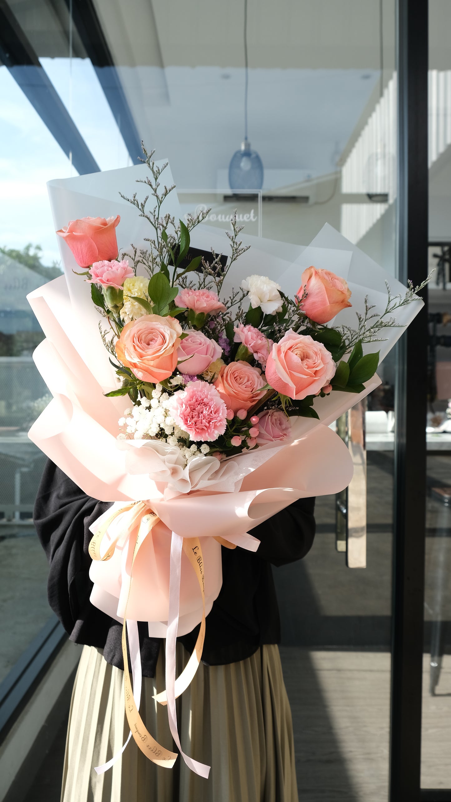 Kahala Pink Peach Bouquet