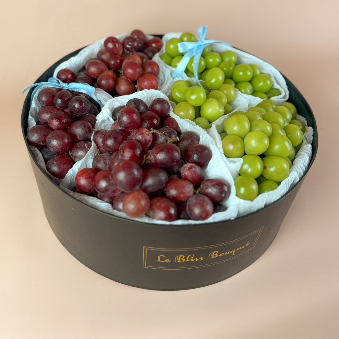Classic Duo Grape Grand Round Box