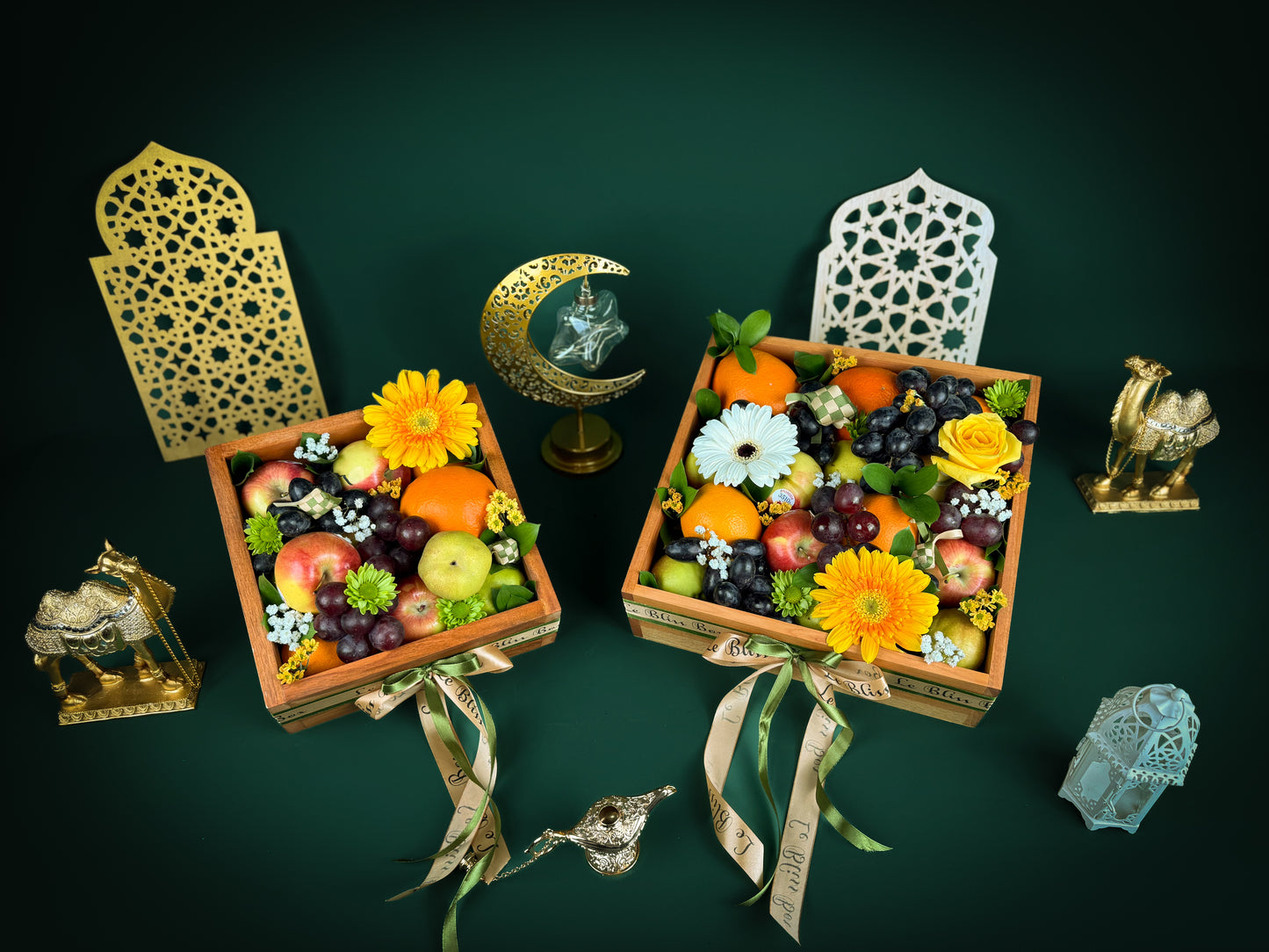 Arabian Wooden Fruit Box