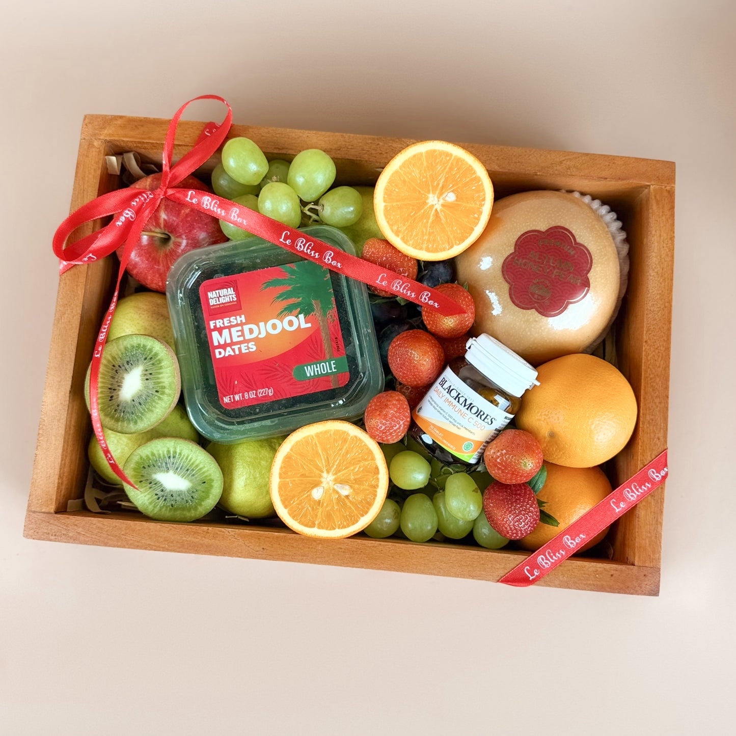 Dates Vit Wooden Fruit Box