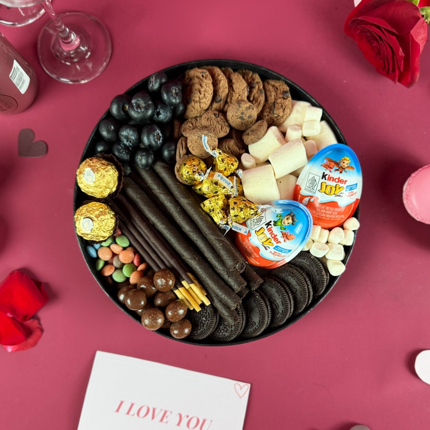 Choco Round Sweet Platter