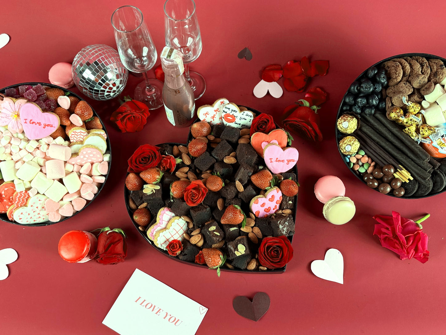 Choco Round Sweet Platter