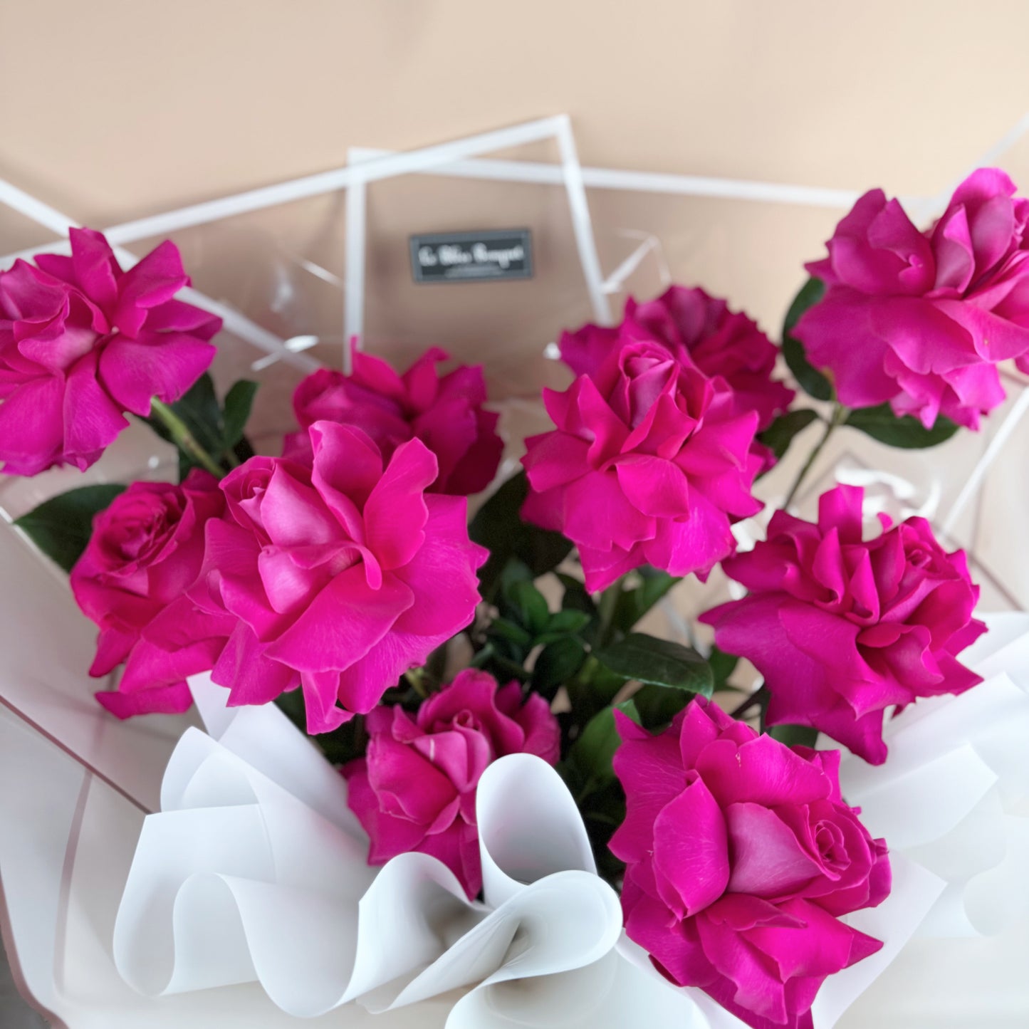 Large Pink Floyd Rose Bouquet