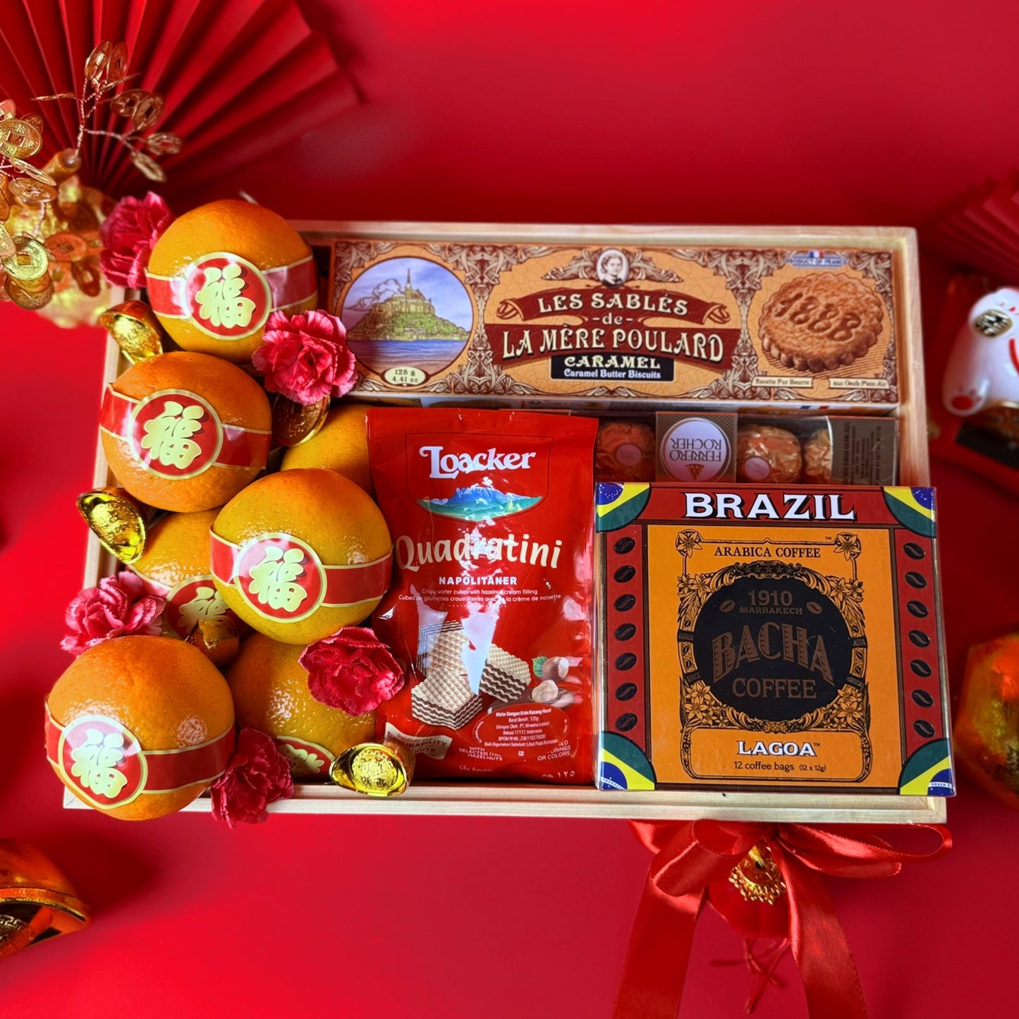 CNY Orange Gourmet Hamper
