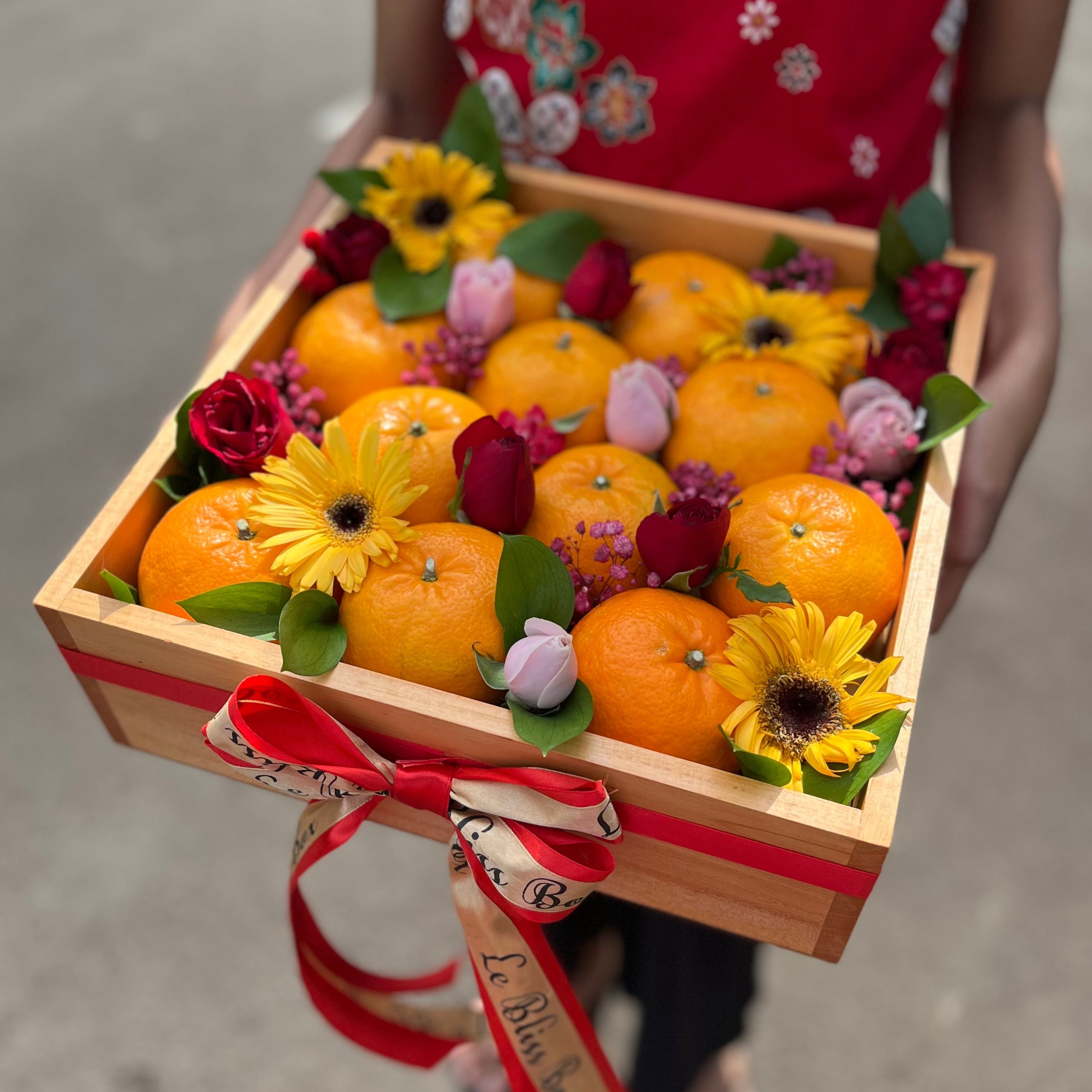 CNY Special Wooden Fruit Box