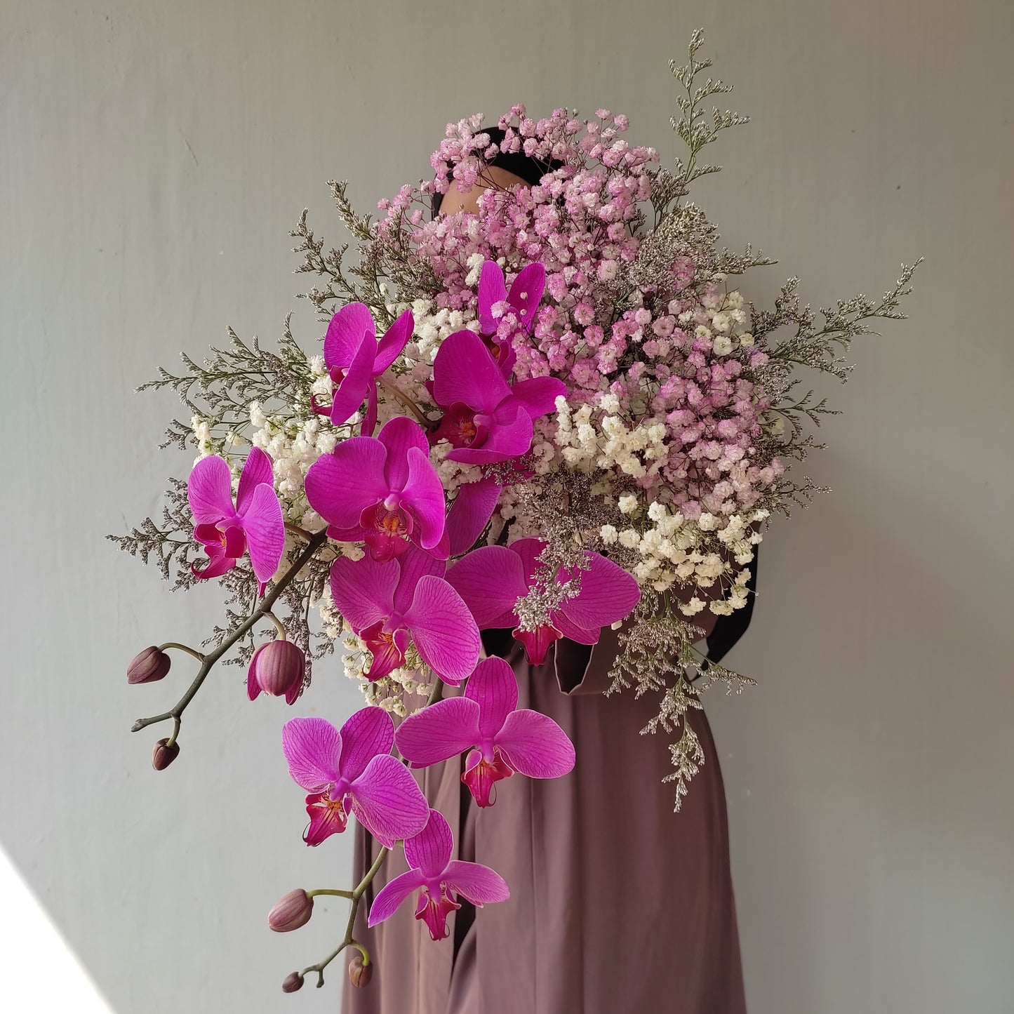 Purple Orchid Bridal Bouquet