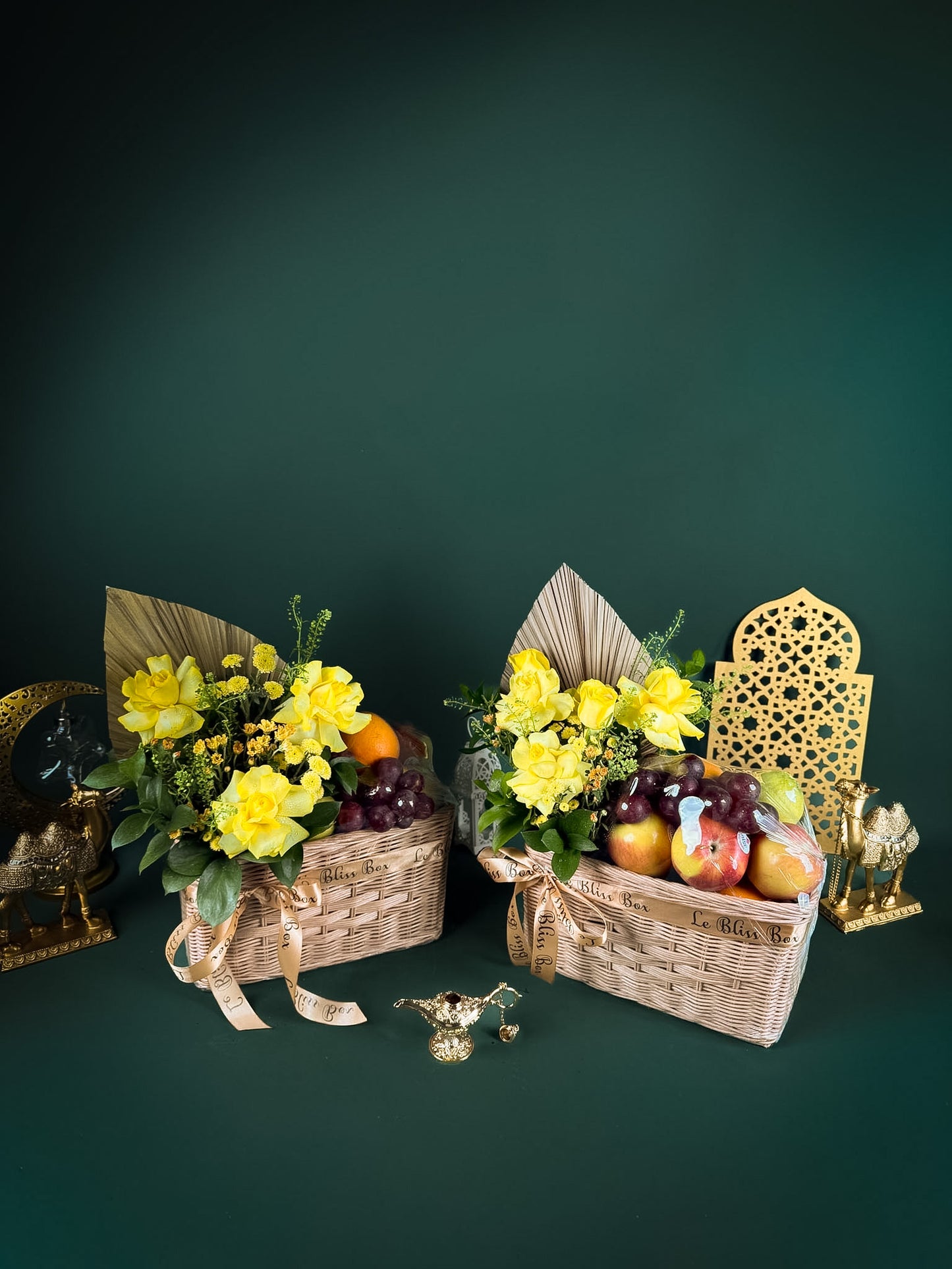 Blooming Yellow Fruit Parcel