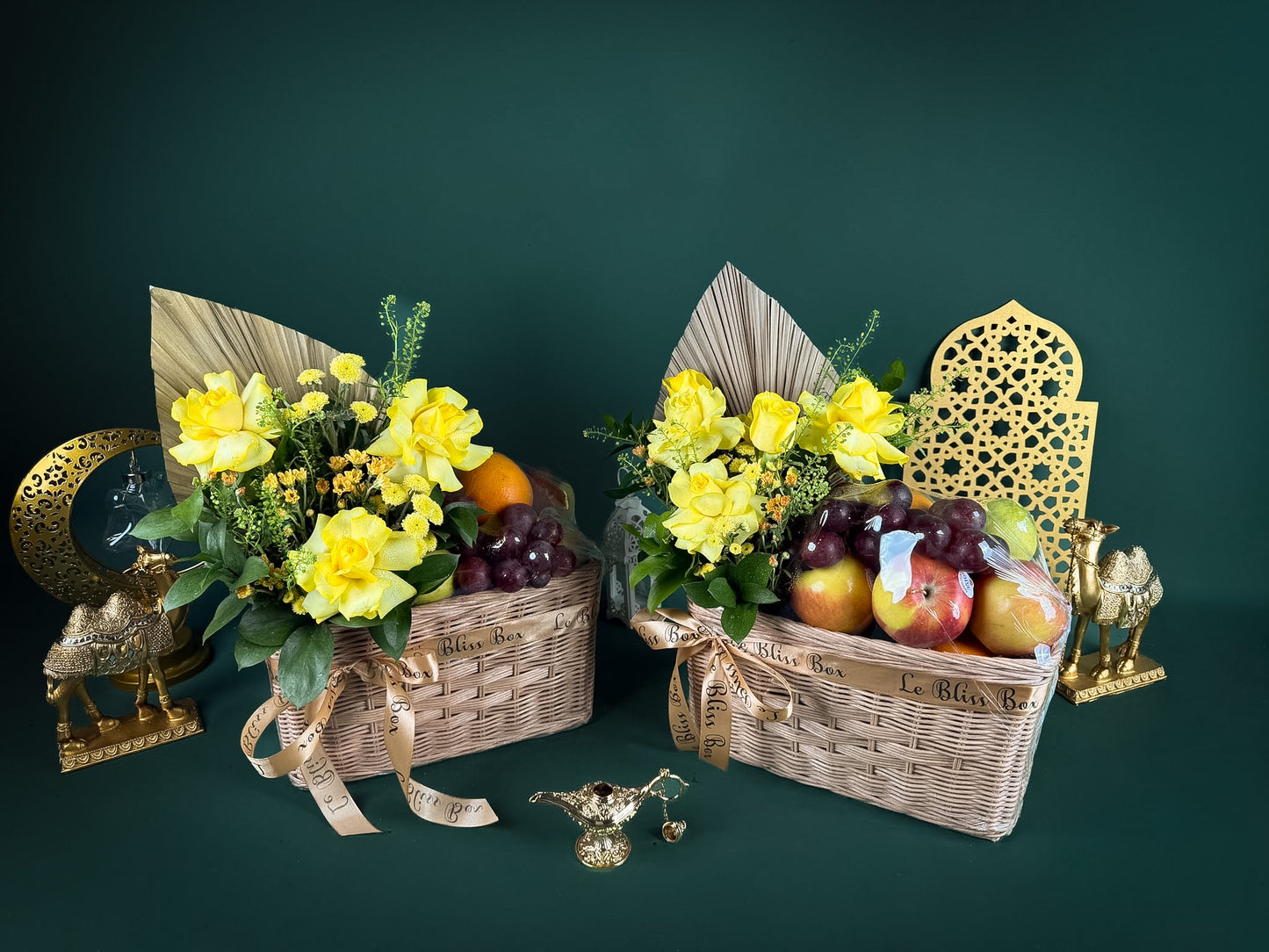 Blooming Yellow Fruit Parcel