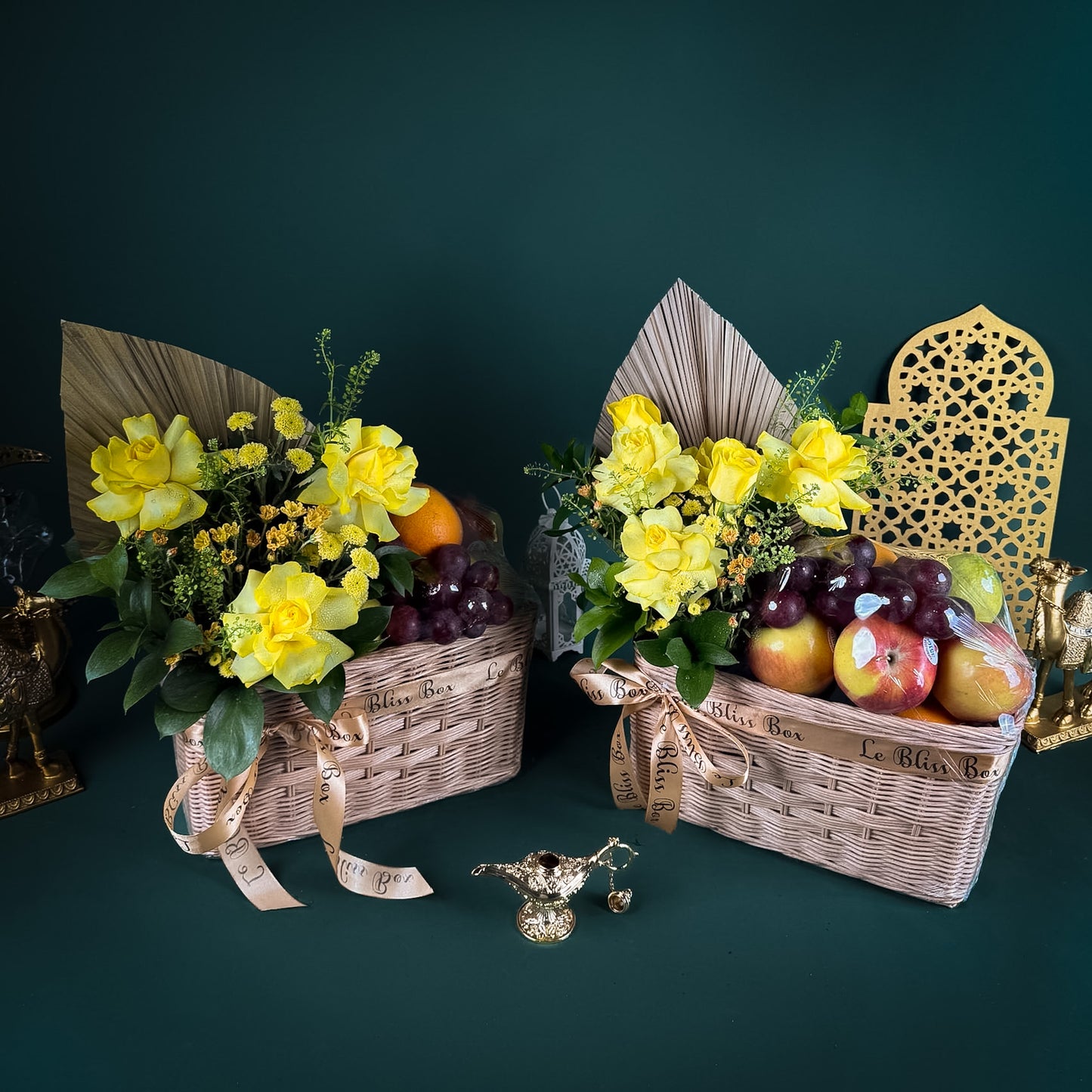 Blooming Yellow Fruit Parcel