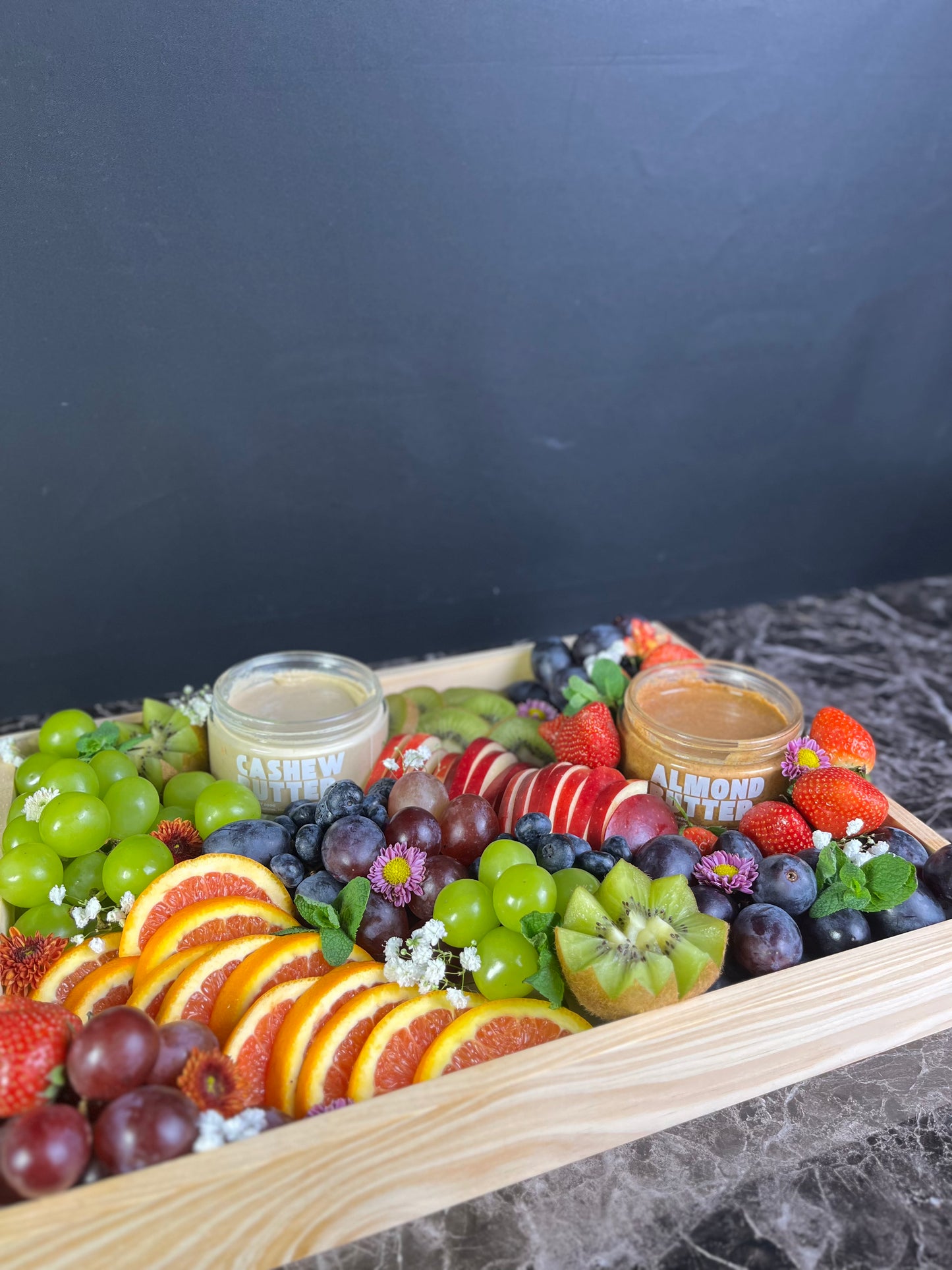 Double NuttaNut Fruit Platter