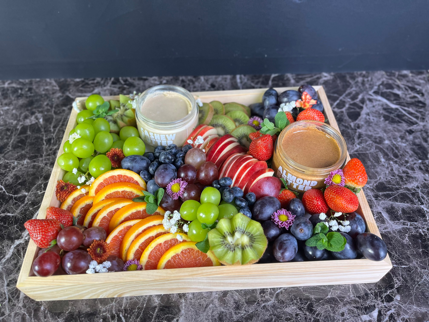 Double NuttaNut Fruit Platter