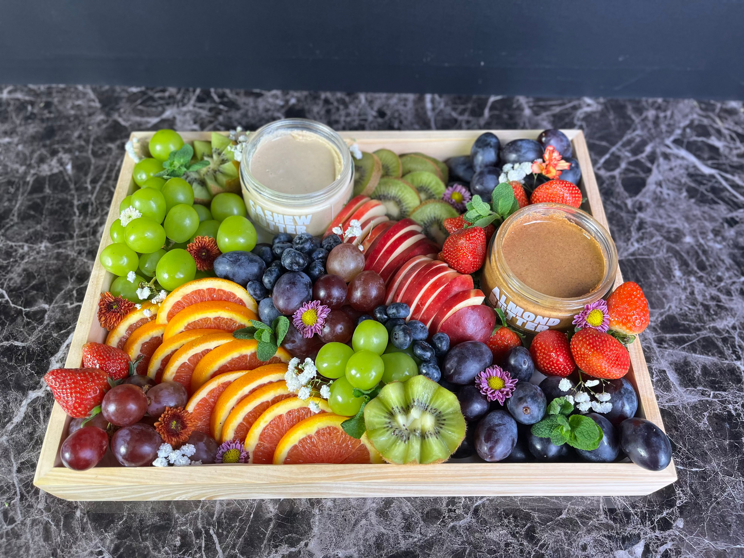 Double NuttaNut Fruit Platter