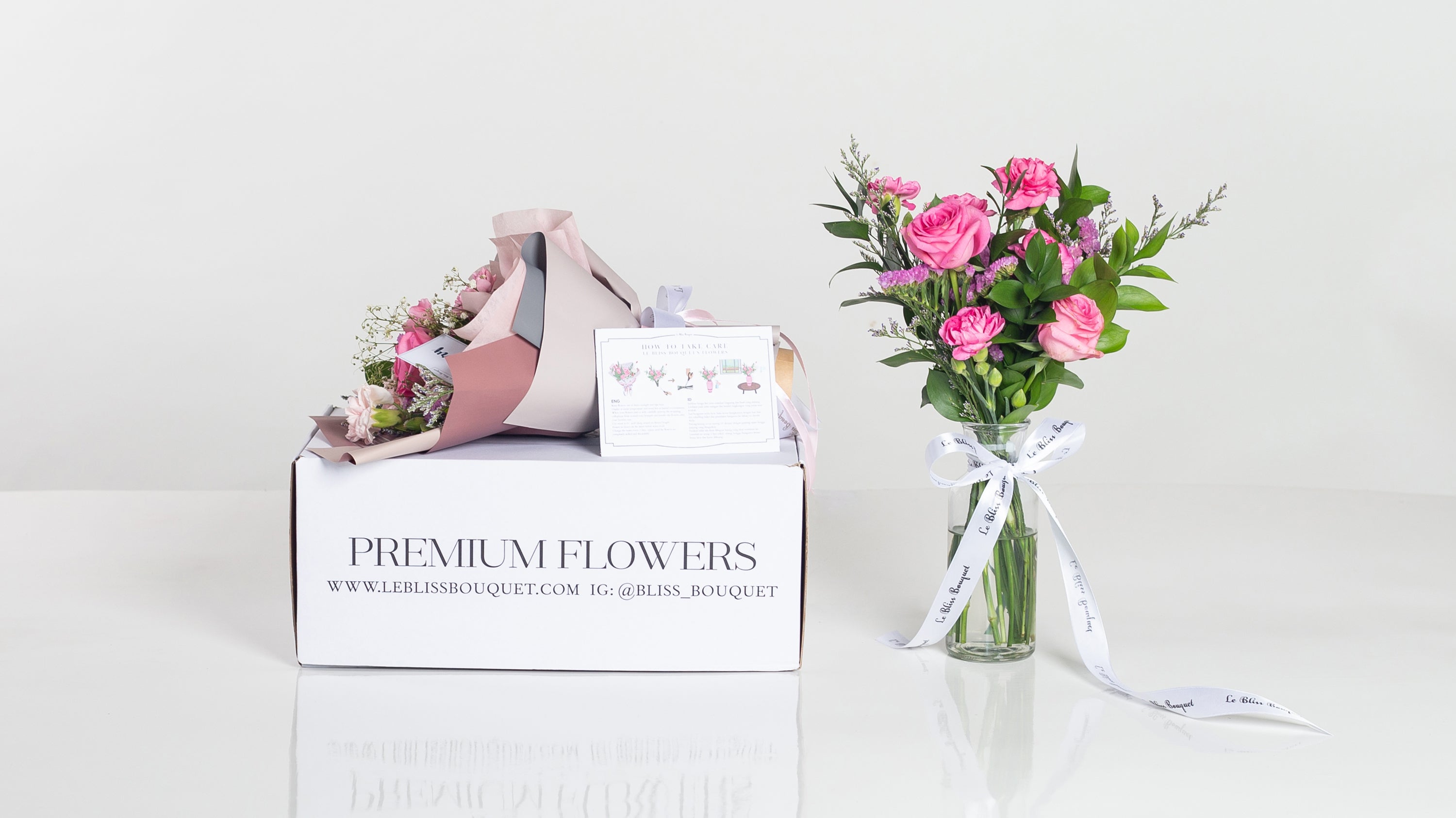 Smallie Nationwide Sweet Pink Bouquet - Le Bliss Bouquet