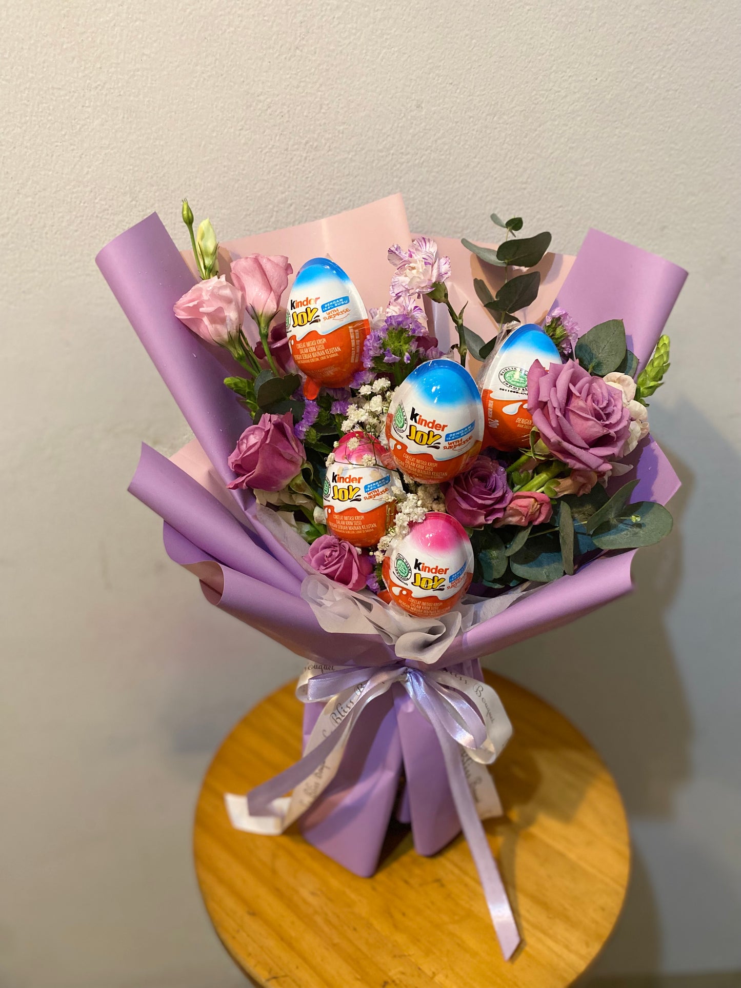 Kinder Joy Purple Bouquet