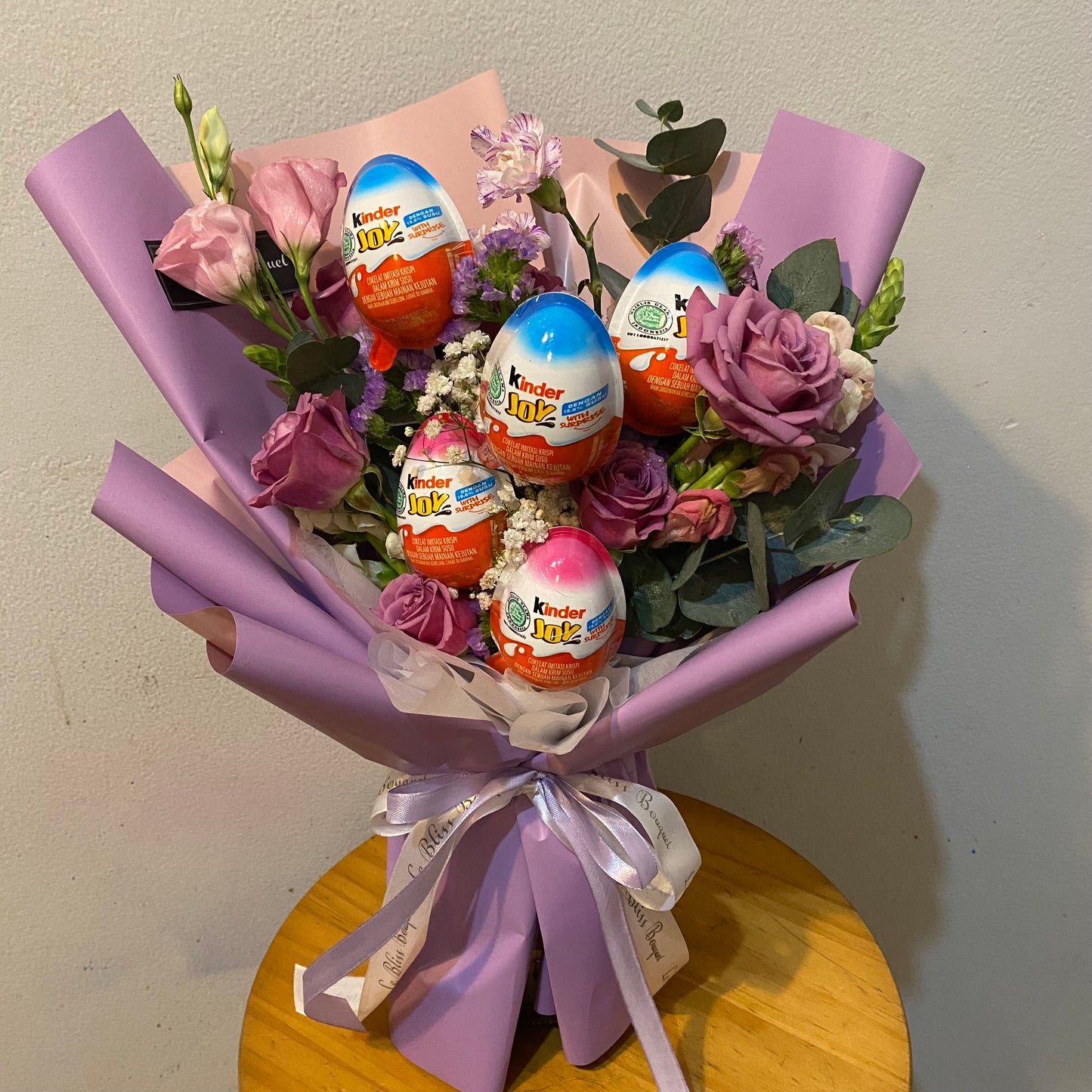 Kinder Joy Purple Bouquet