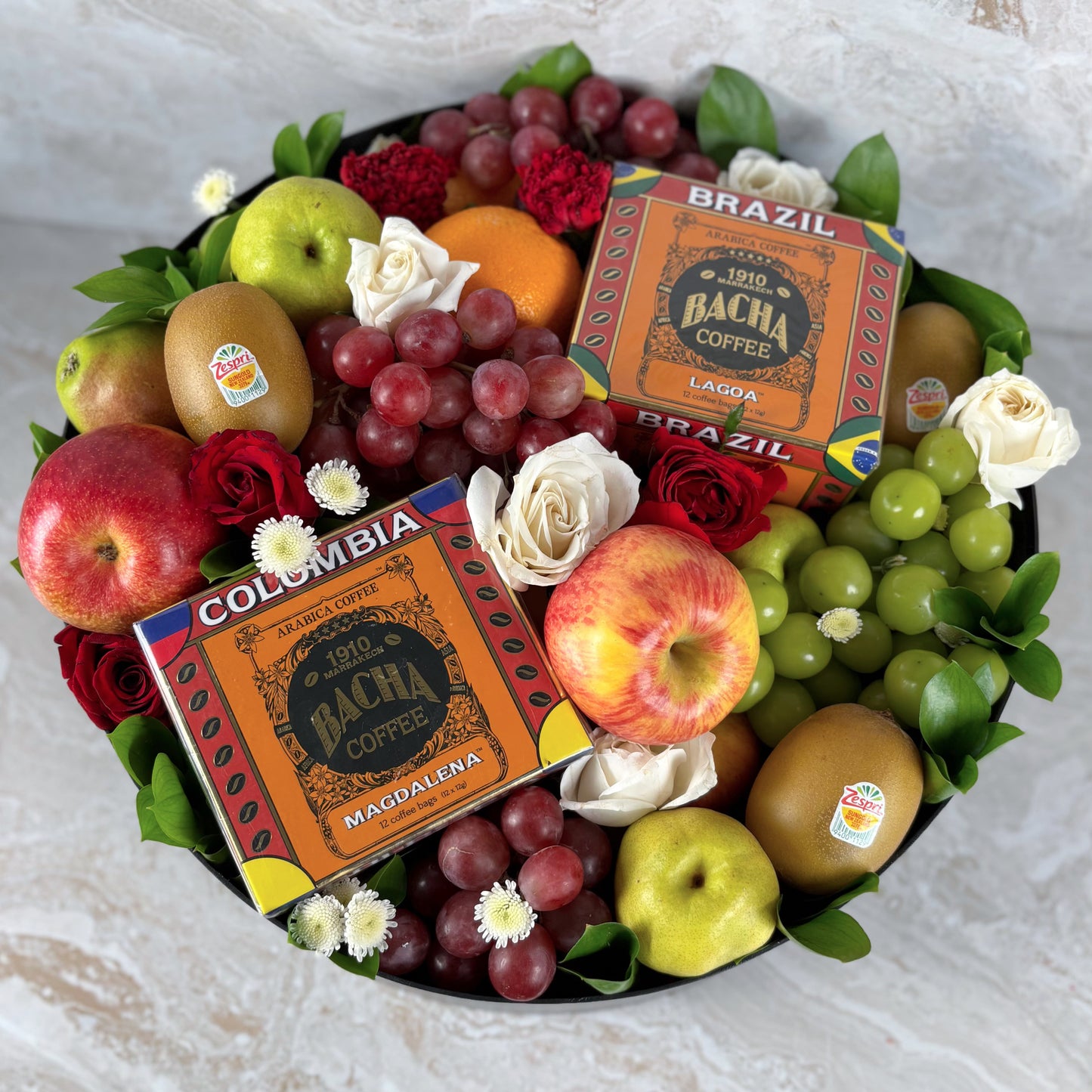 Double Bacha Grand Round Fruit Box