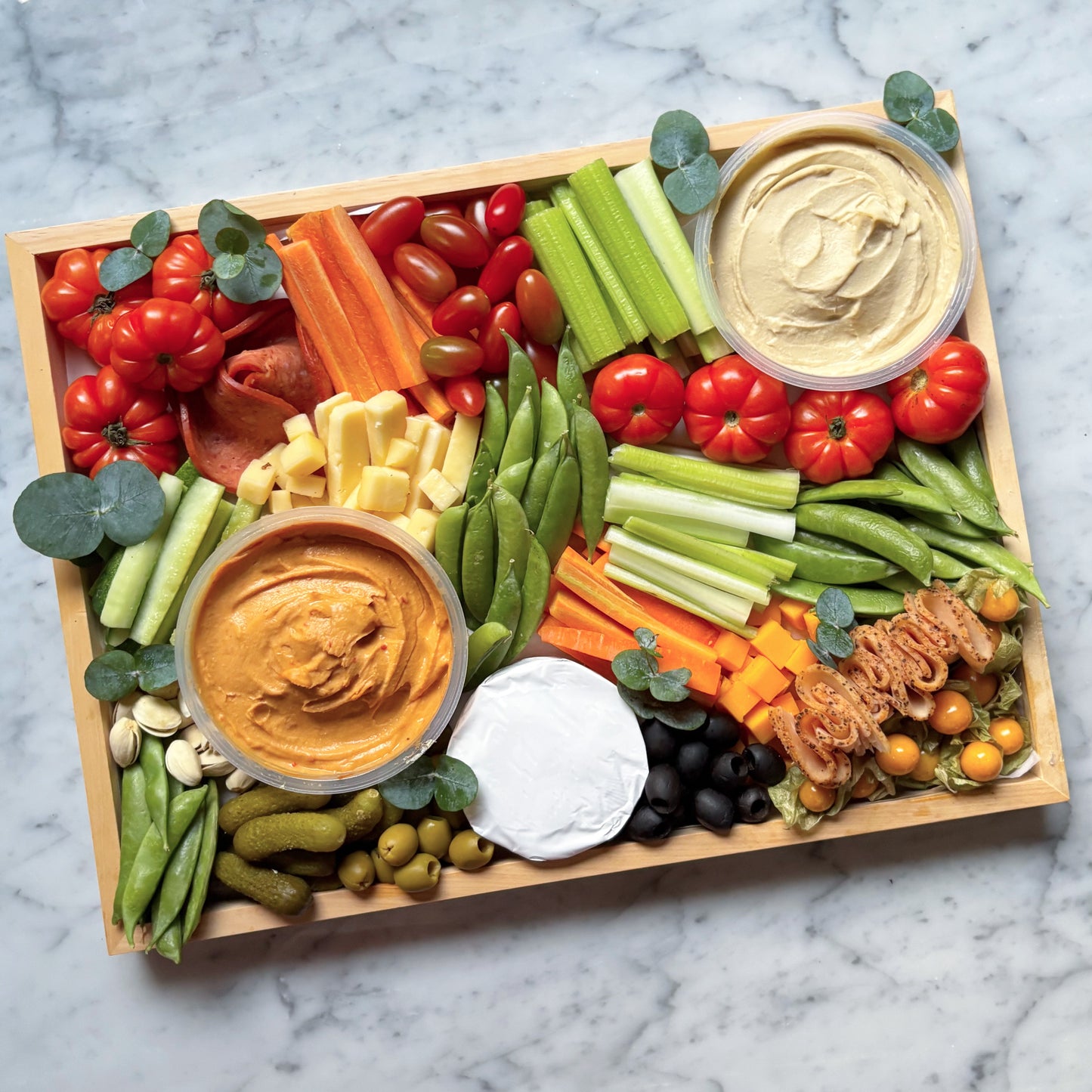 Cheese & Crudités Platter