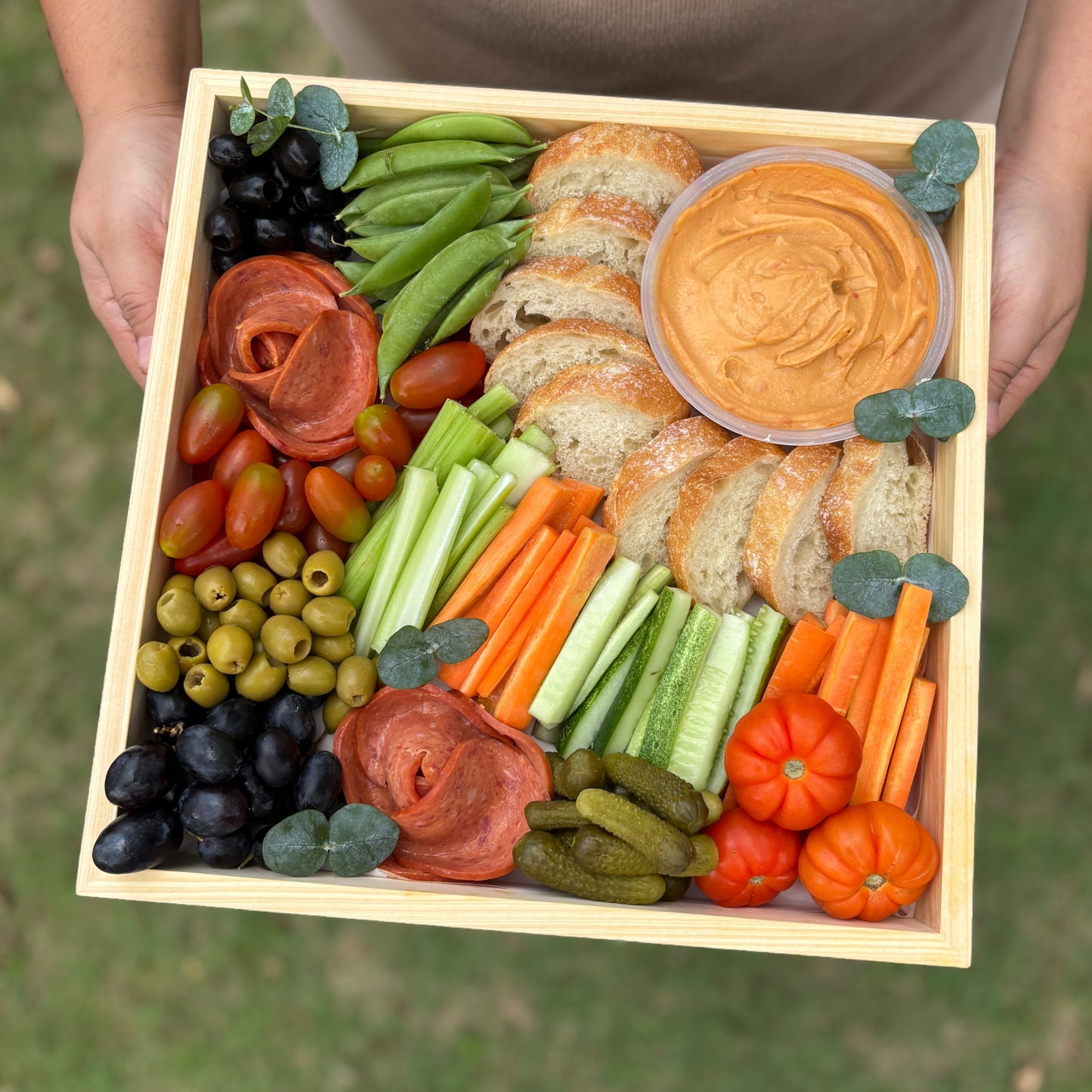 Smoked Beef Crudités Platter