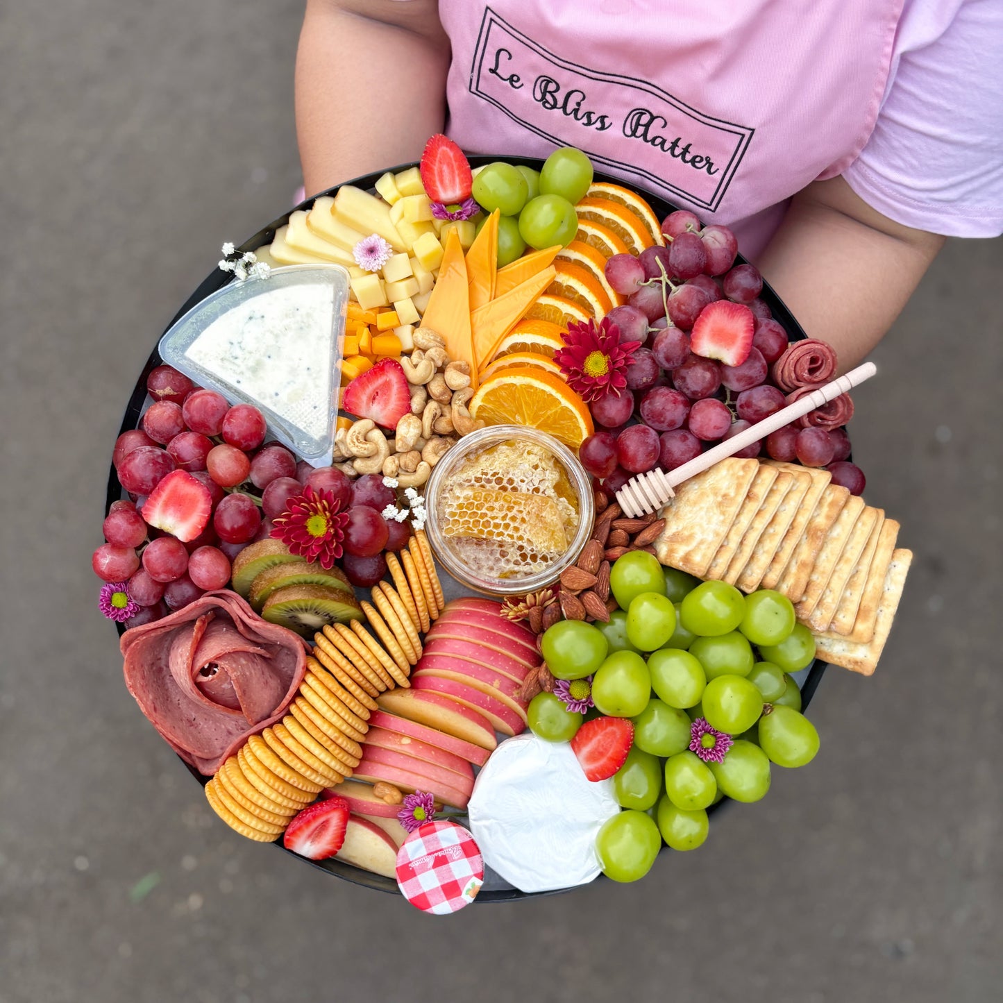 Grand Round Cheese Platter