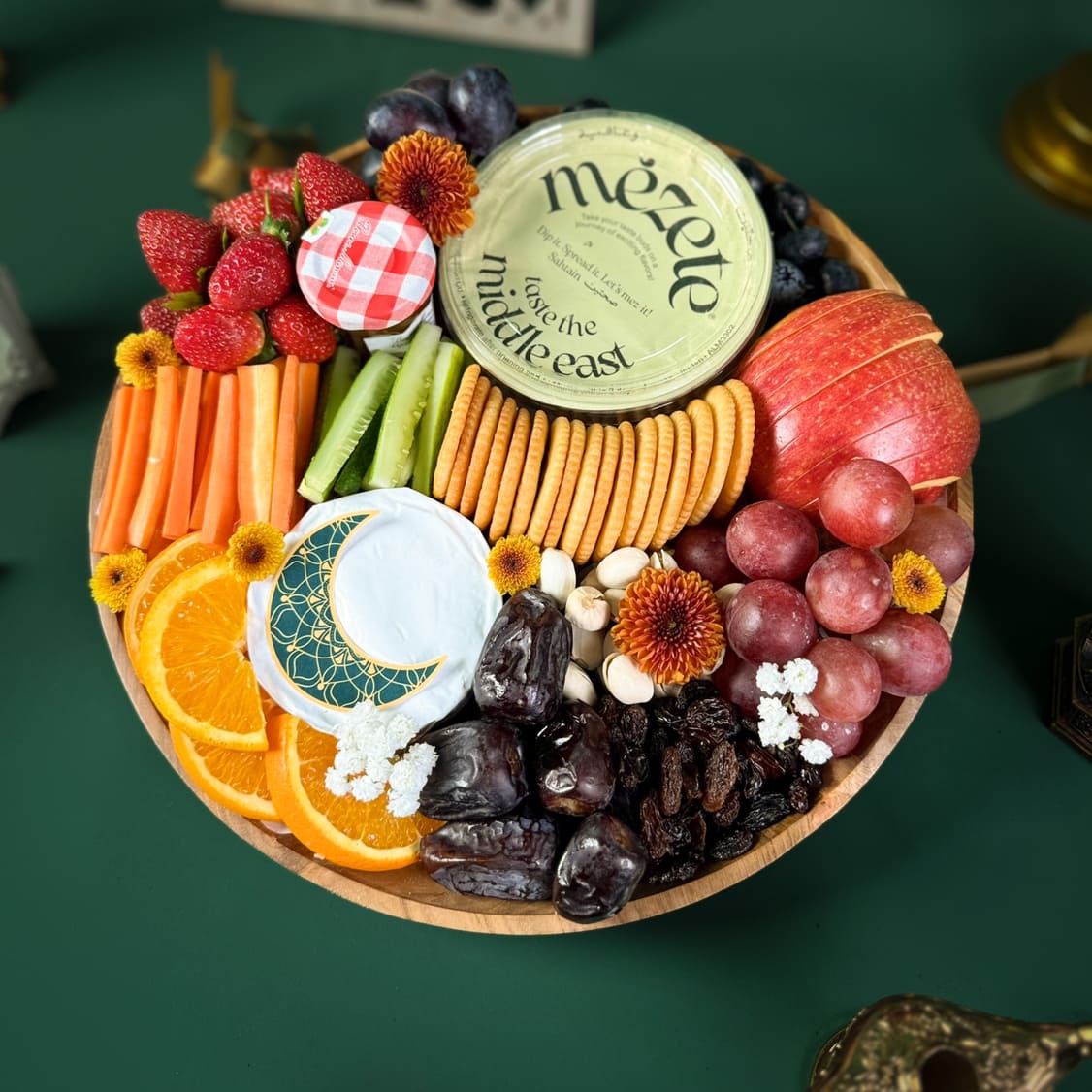 Cheese & Hummus Mezze Platter