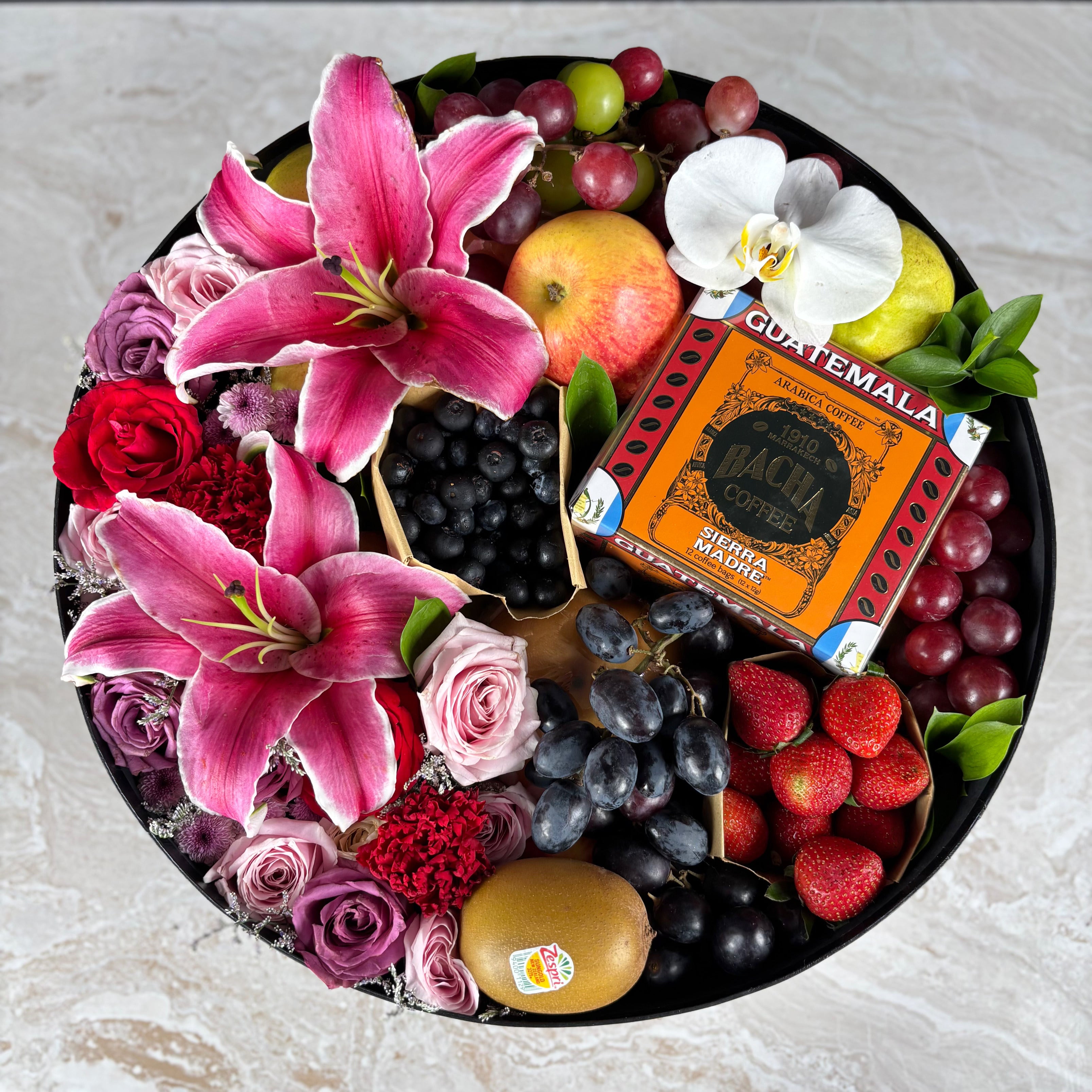 Bacha Blushing Grand Round Fruit Box