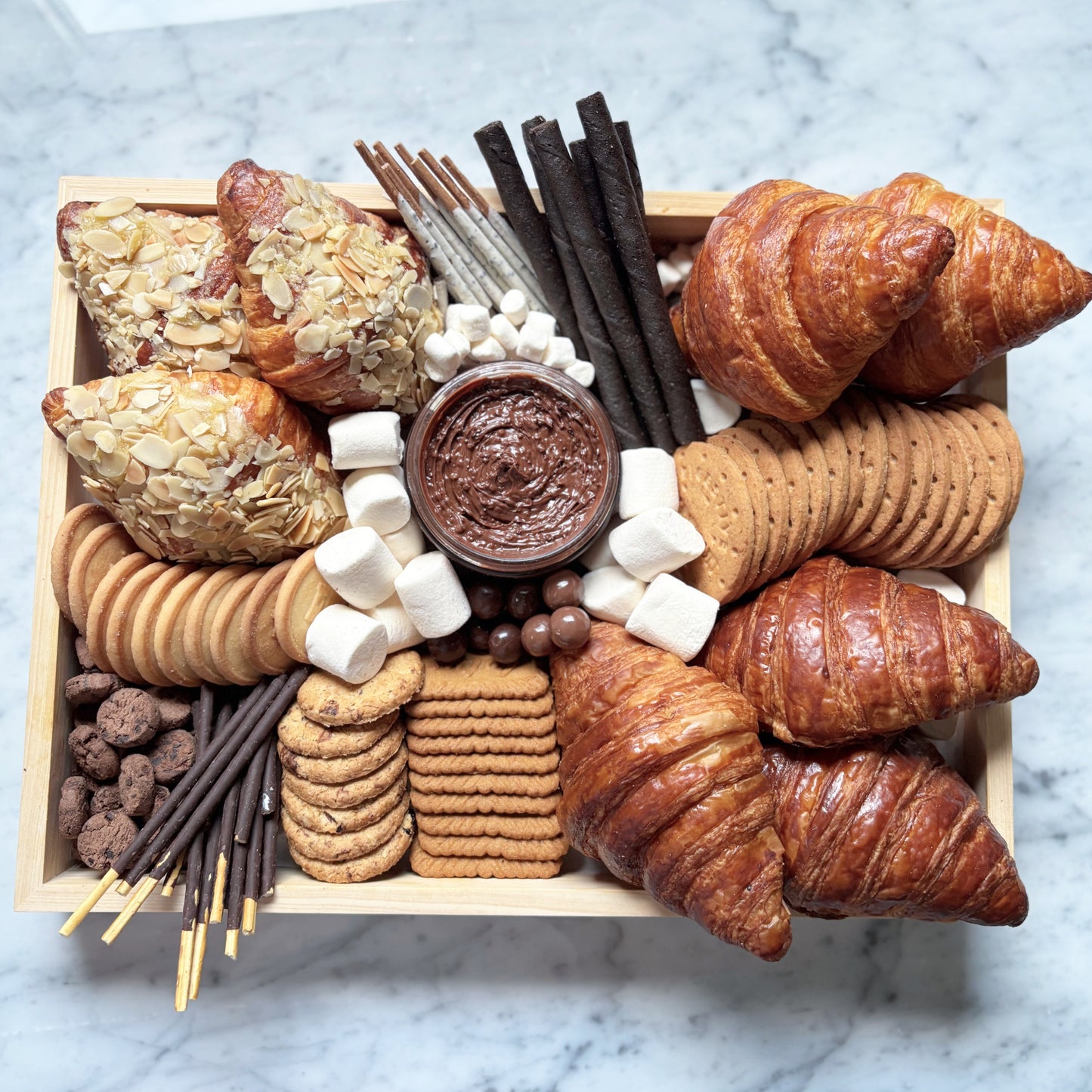 Chocolate Croissant Platter
