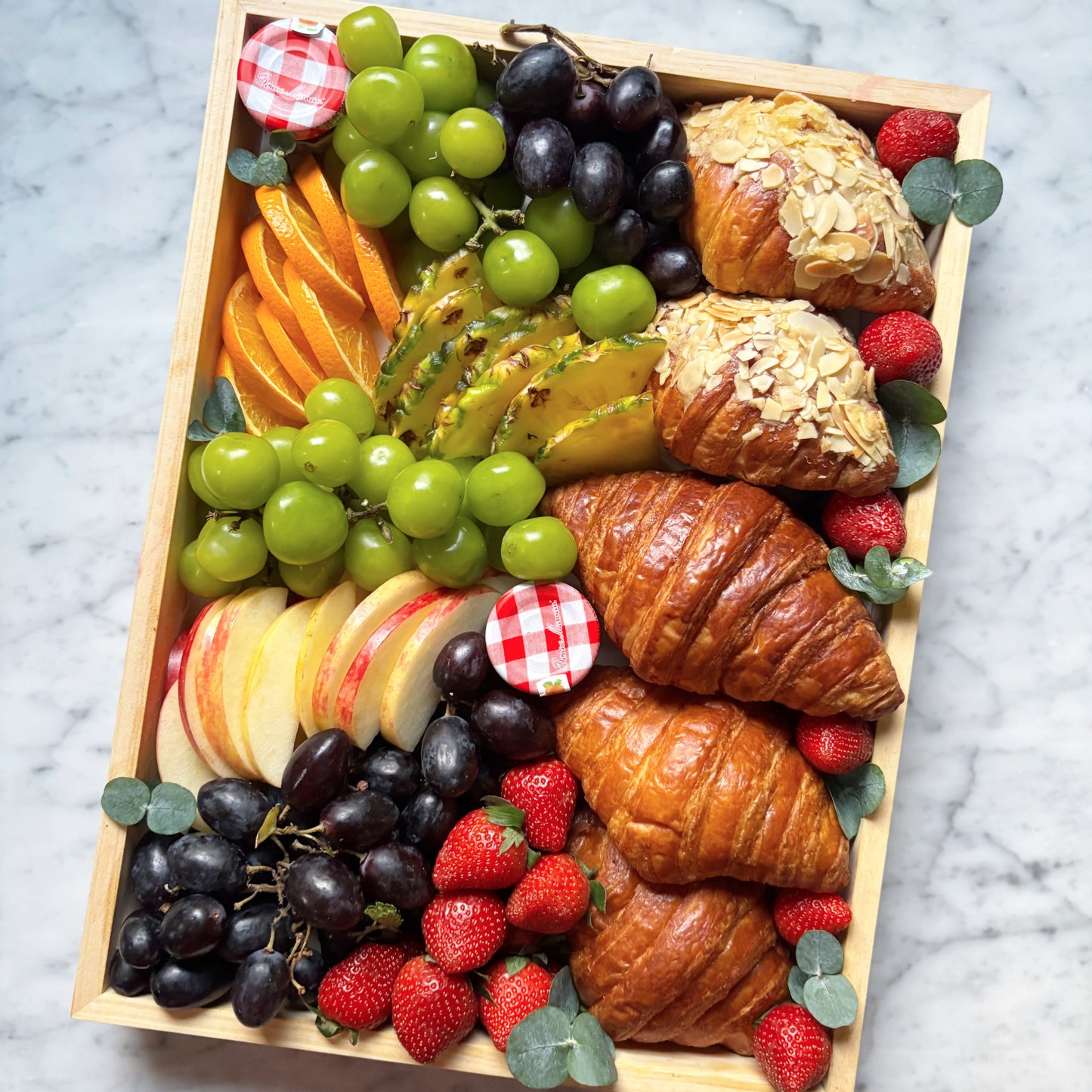 Croissant Fruit Platter