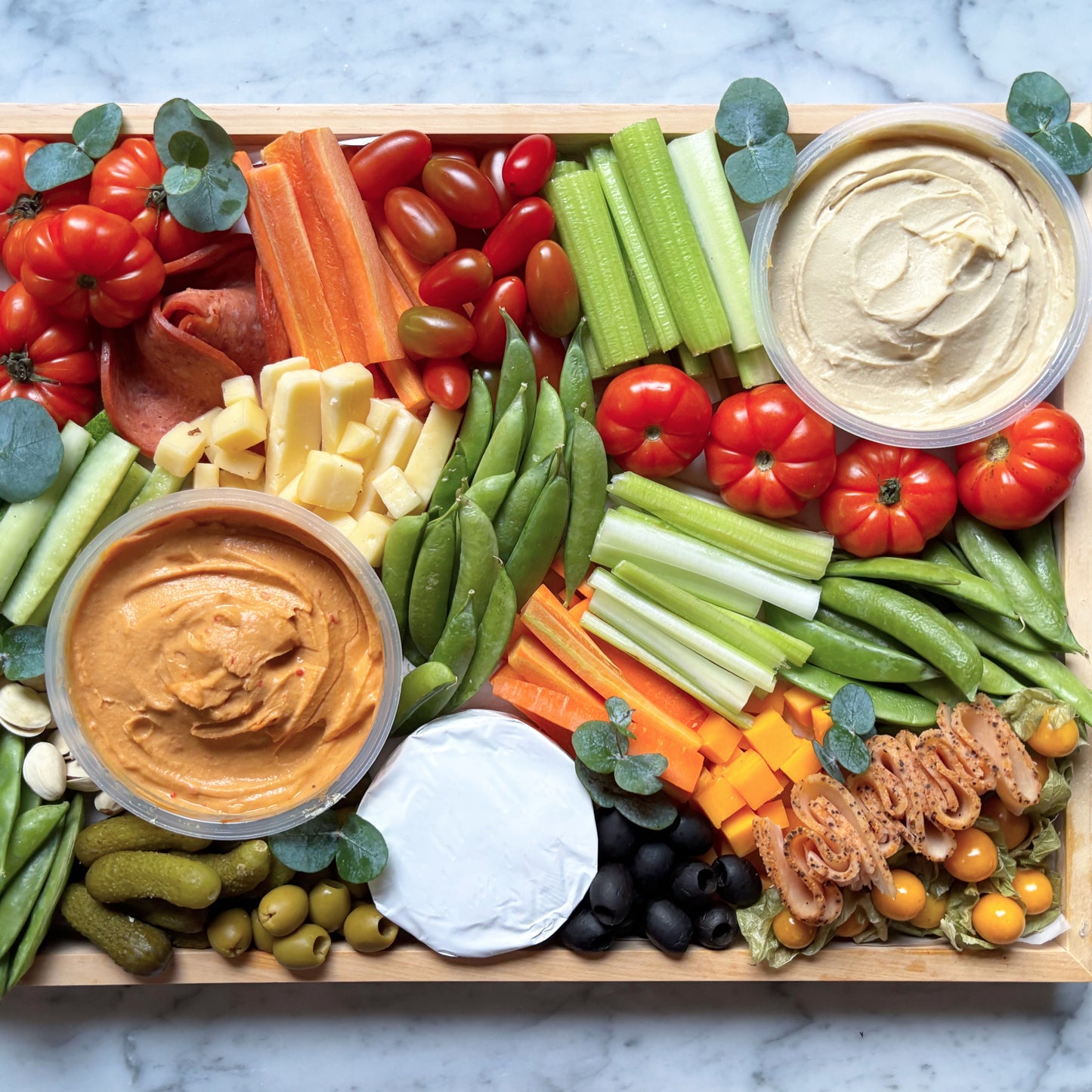 Cheese & Crudités Platter