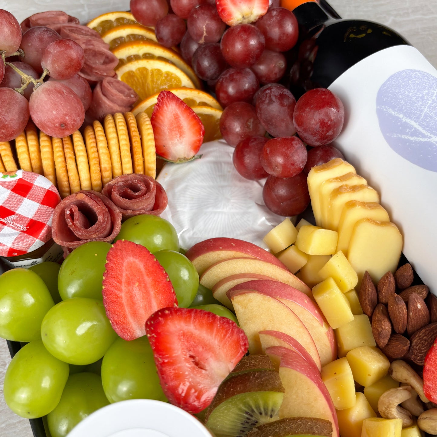 Red Wine Cheese Platter