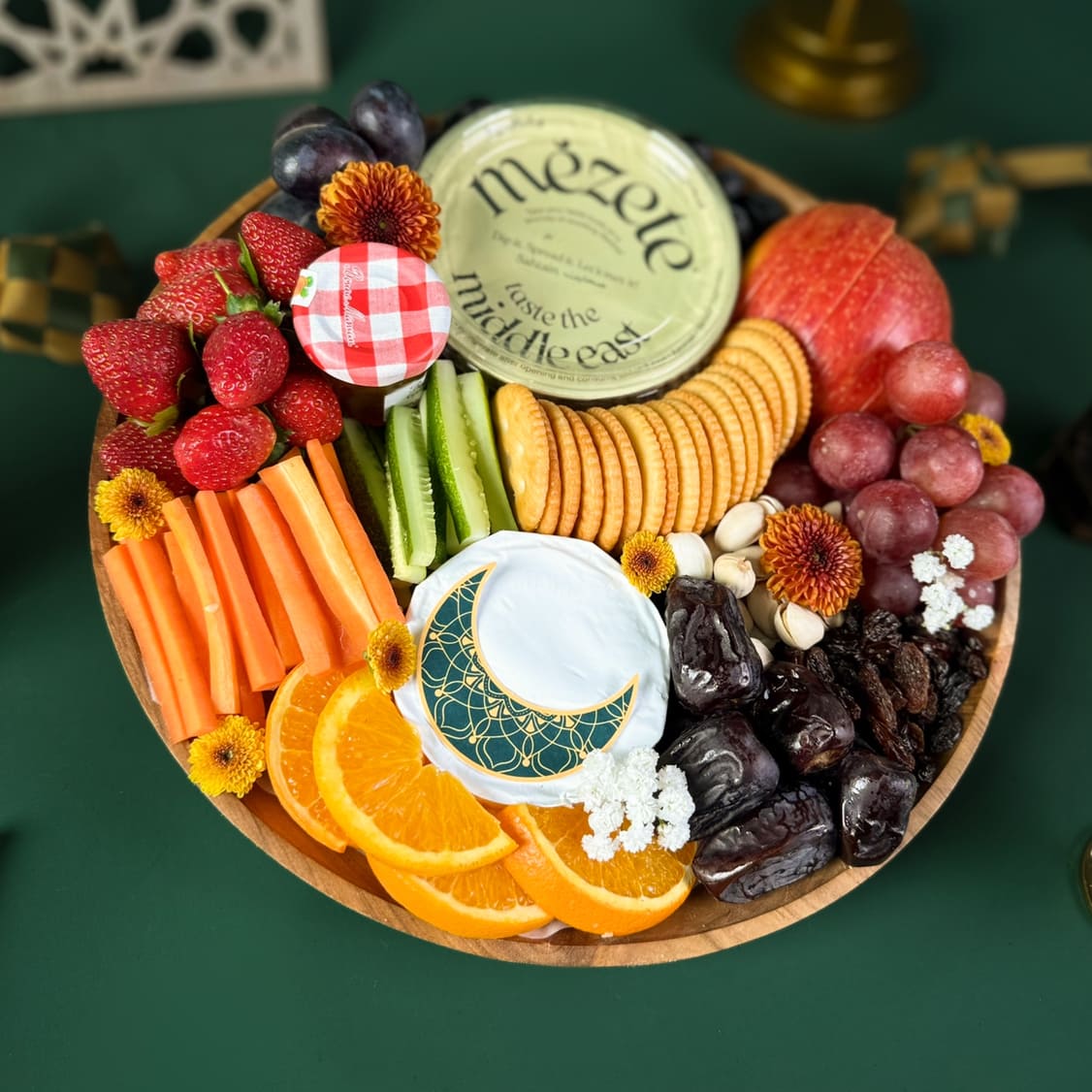 Cheese & Hummus Mezze Platter