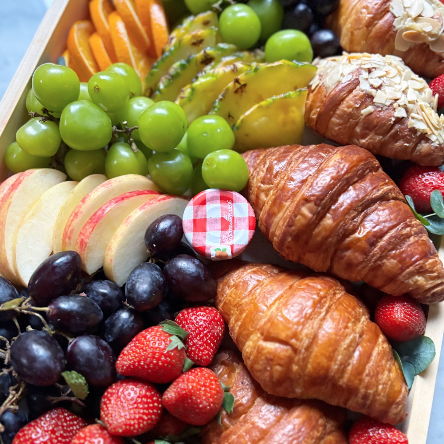 Croissant Fruit Platter